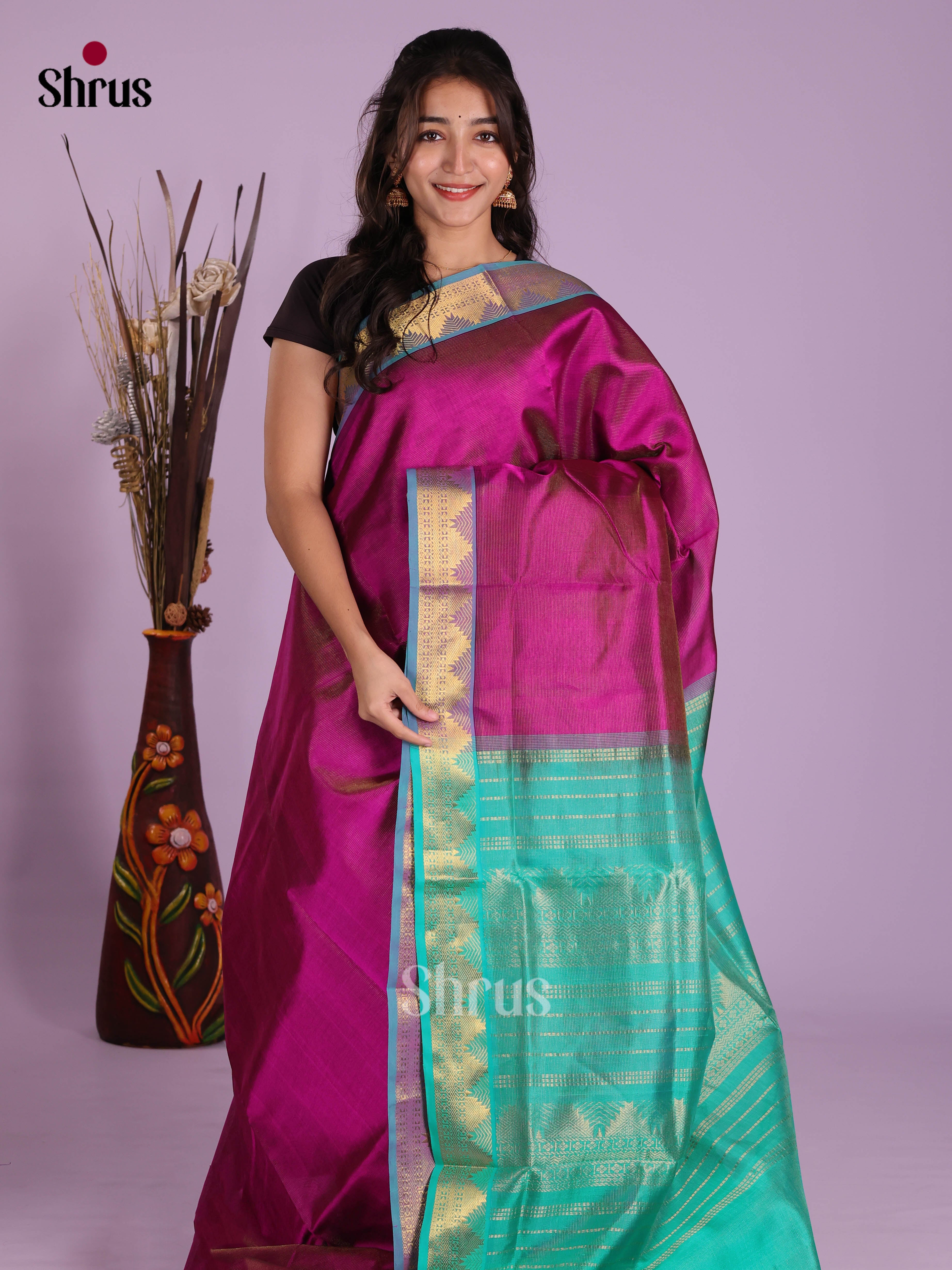 DKS04248 - Silk Cotton Saree