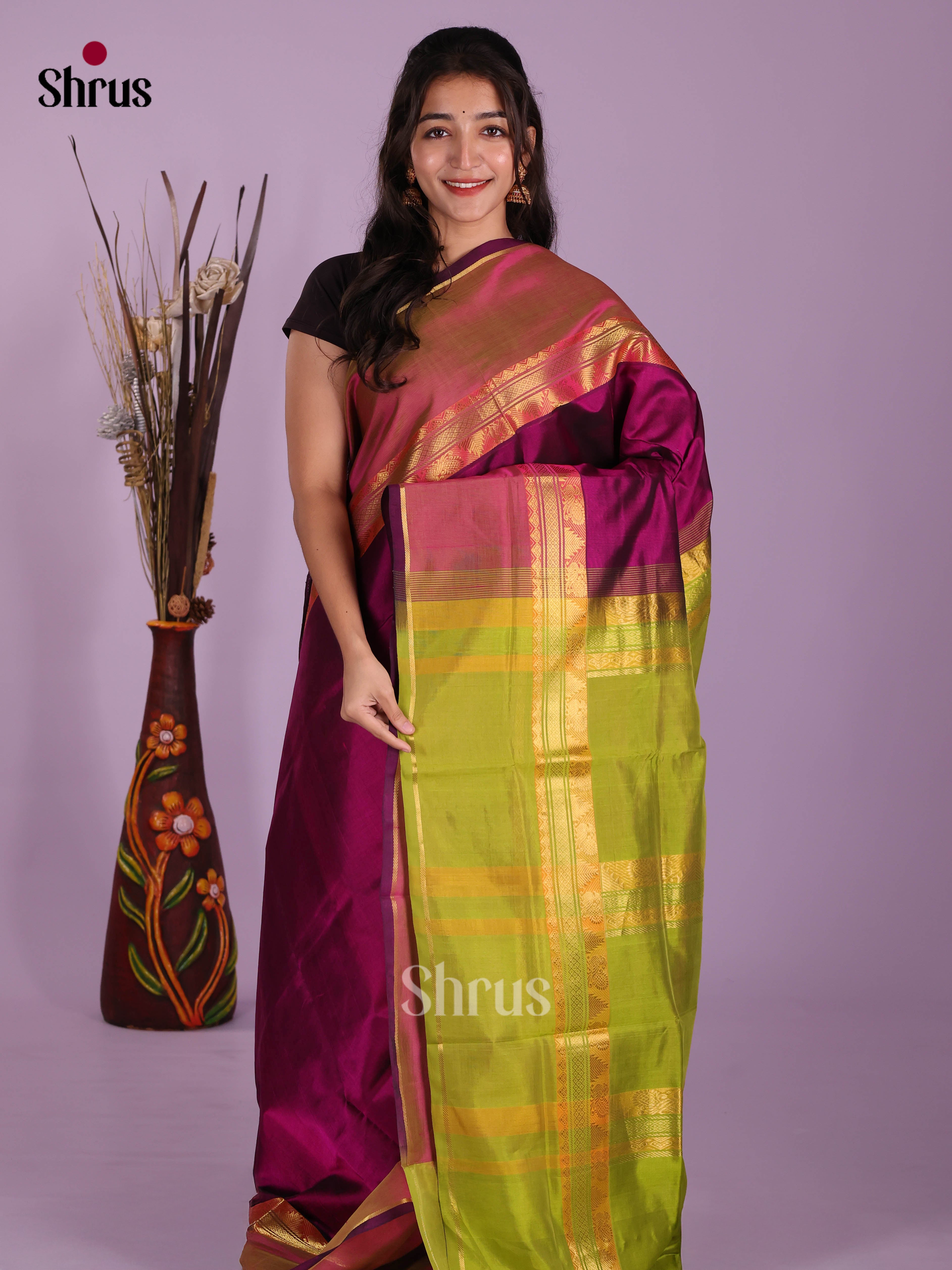DKS04264 - Silk Cotton Saree
