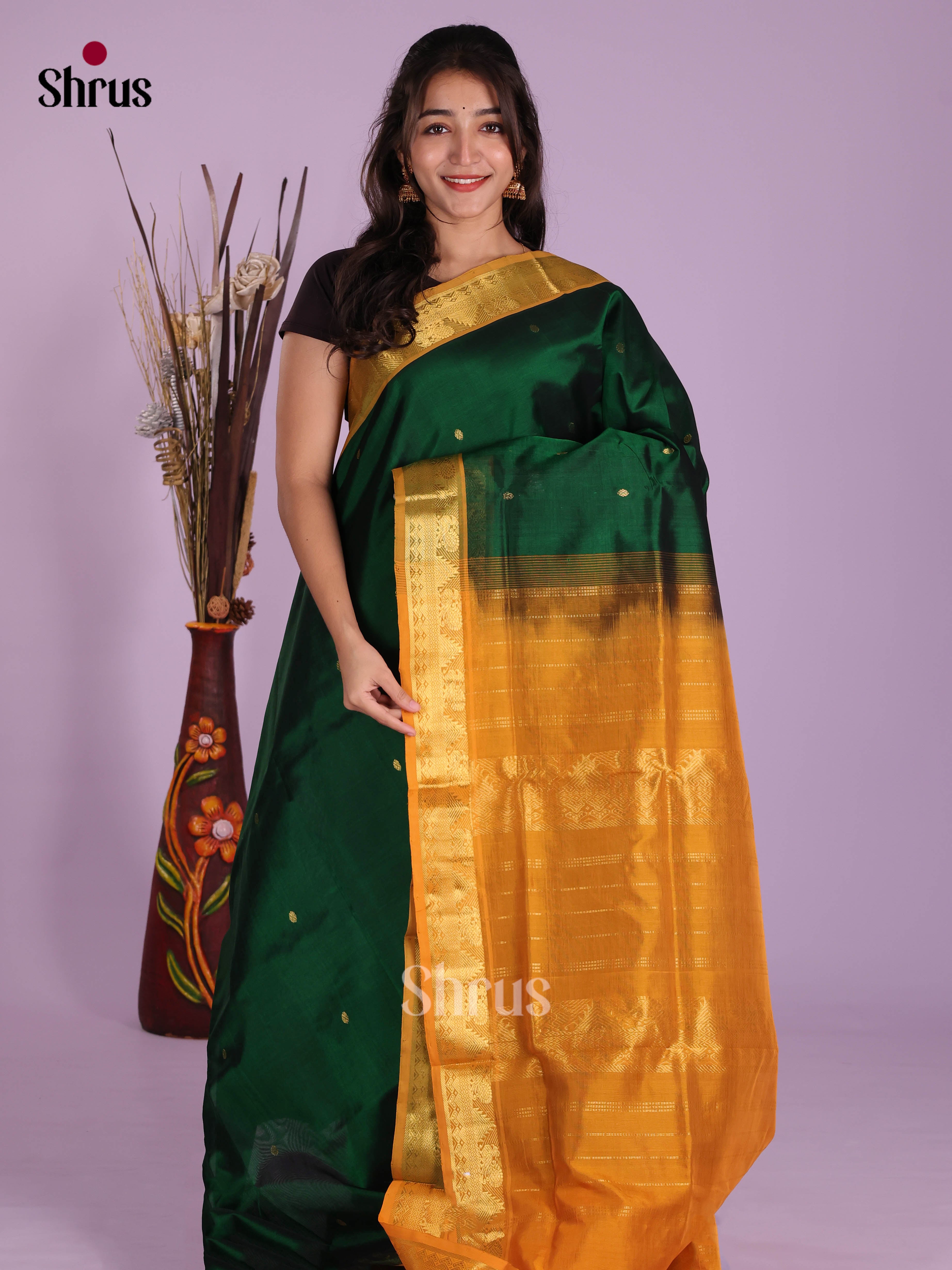 DKS04267 - Silk Cotton Saree