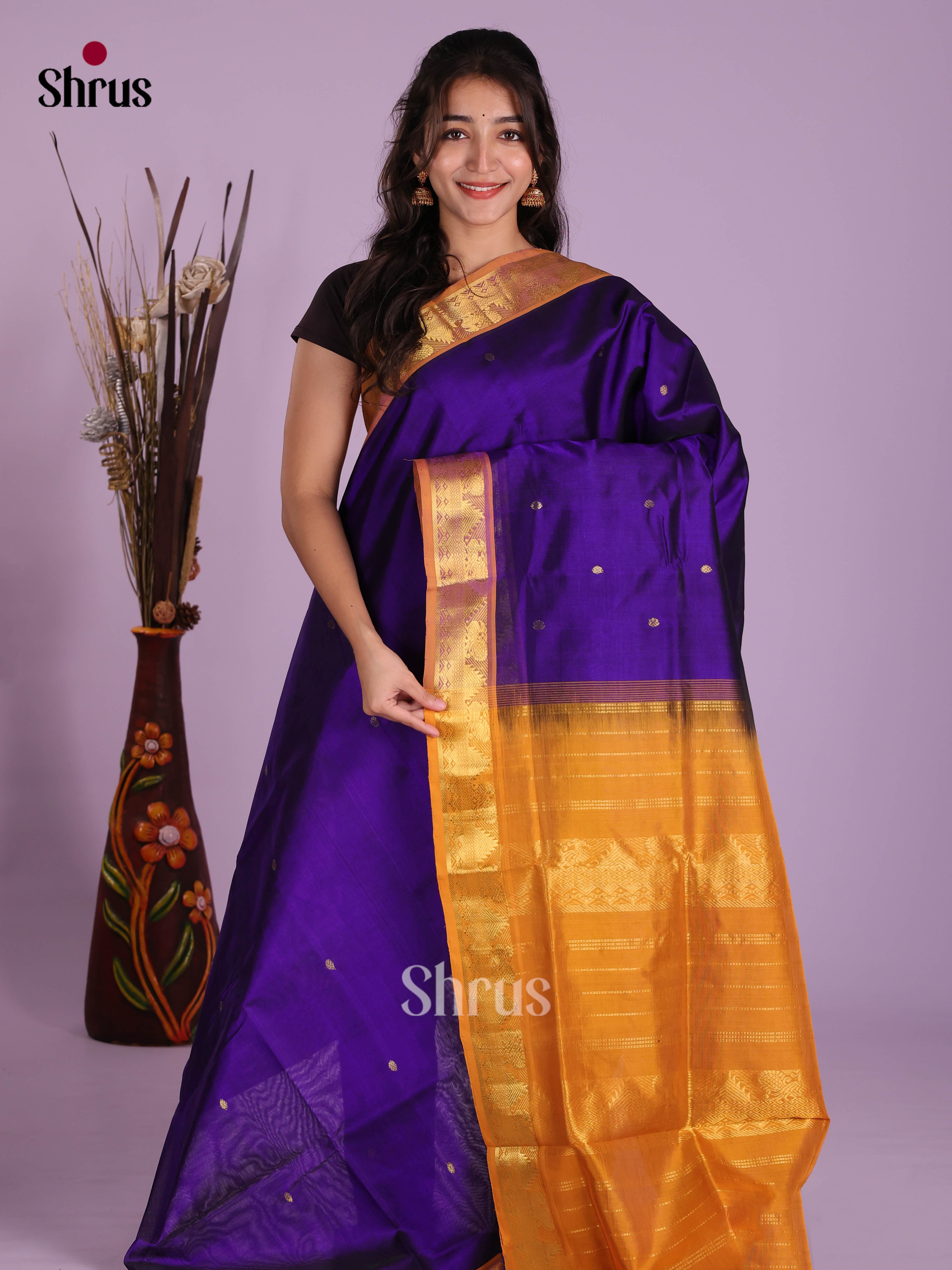 DKS04268 - Silk Cotton Saree