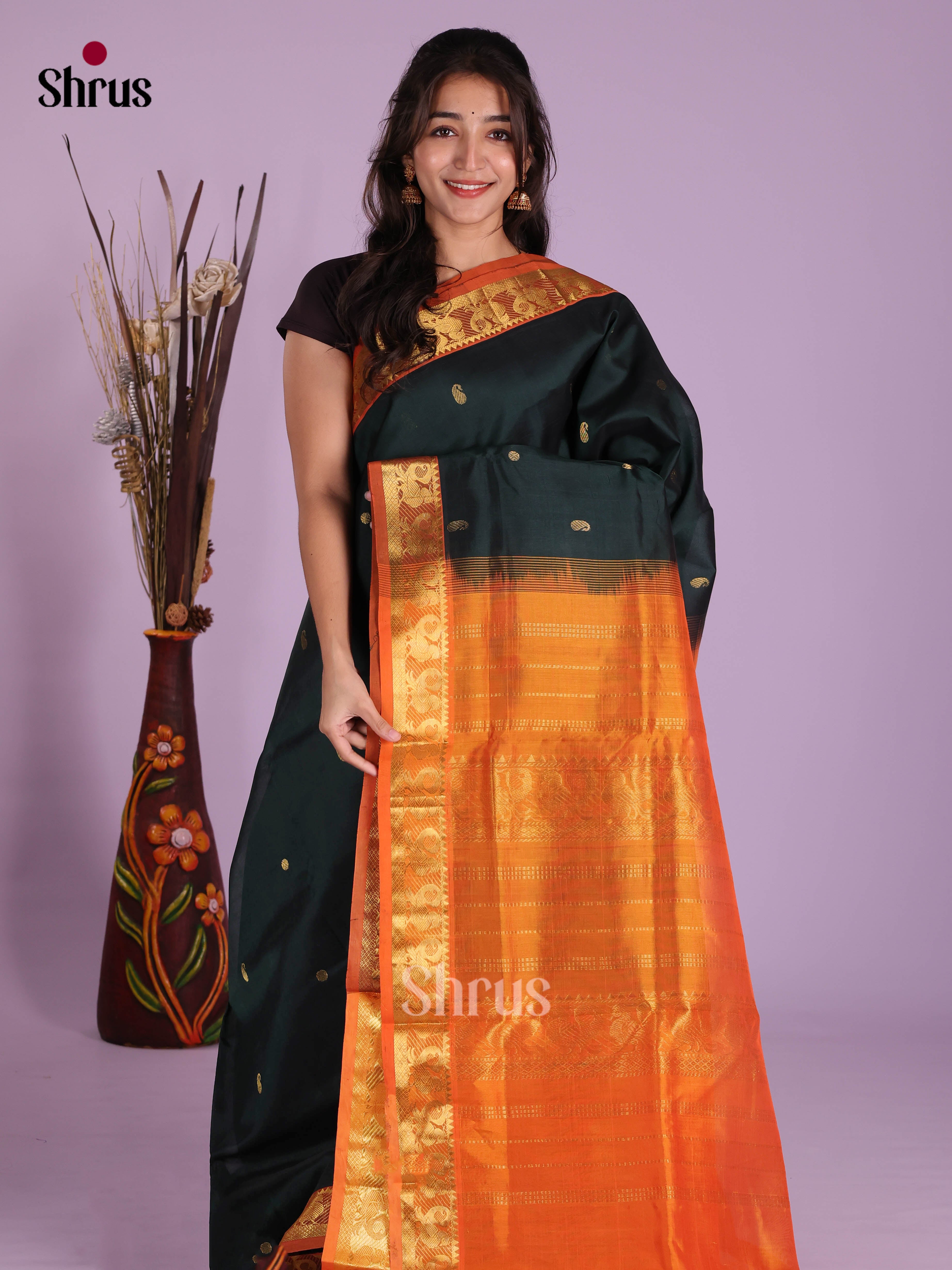 DKS04269 - Silk Cotton Saree