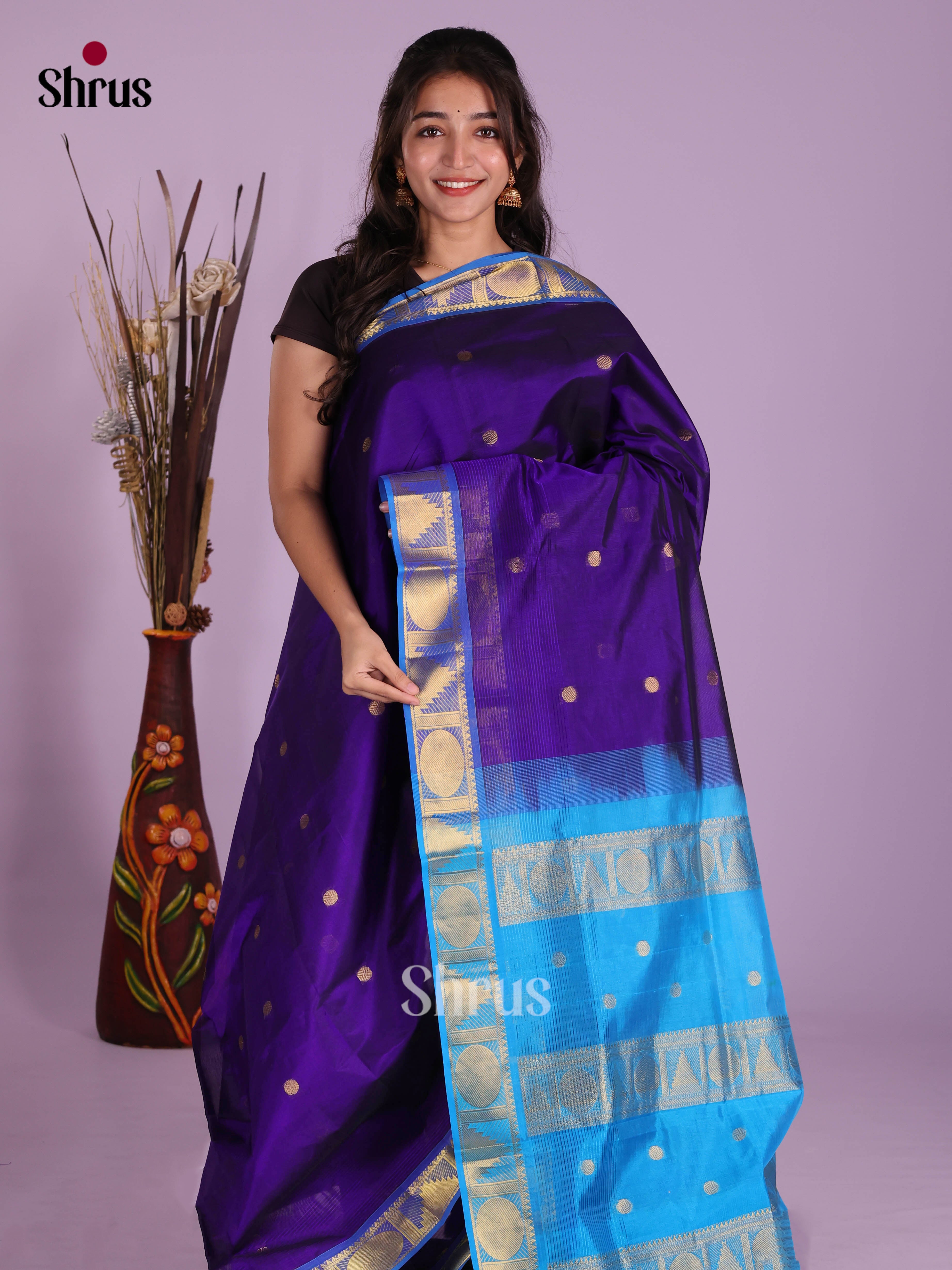 DKS04272 - Silk Cotton Saree