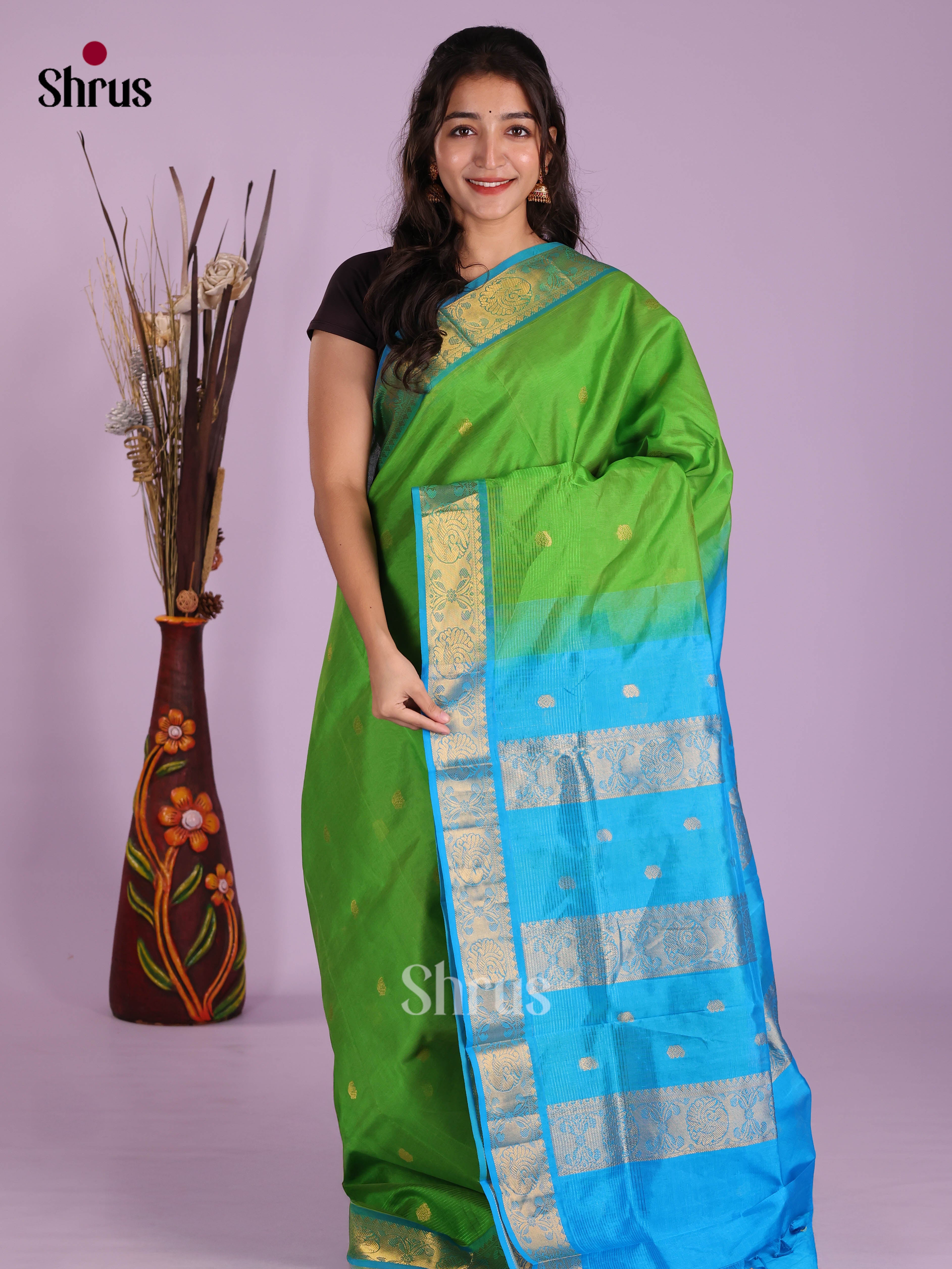 DKS04274 - Silk Cotton Saree
