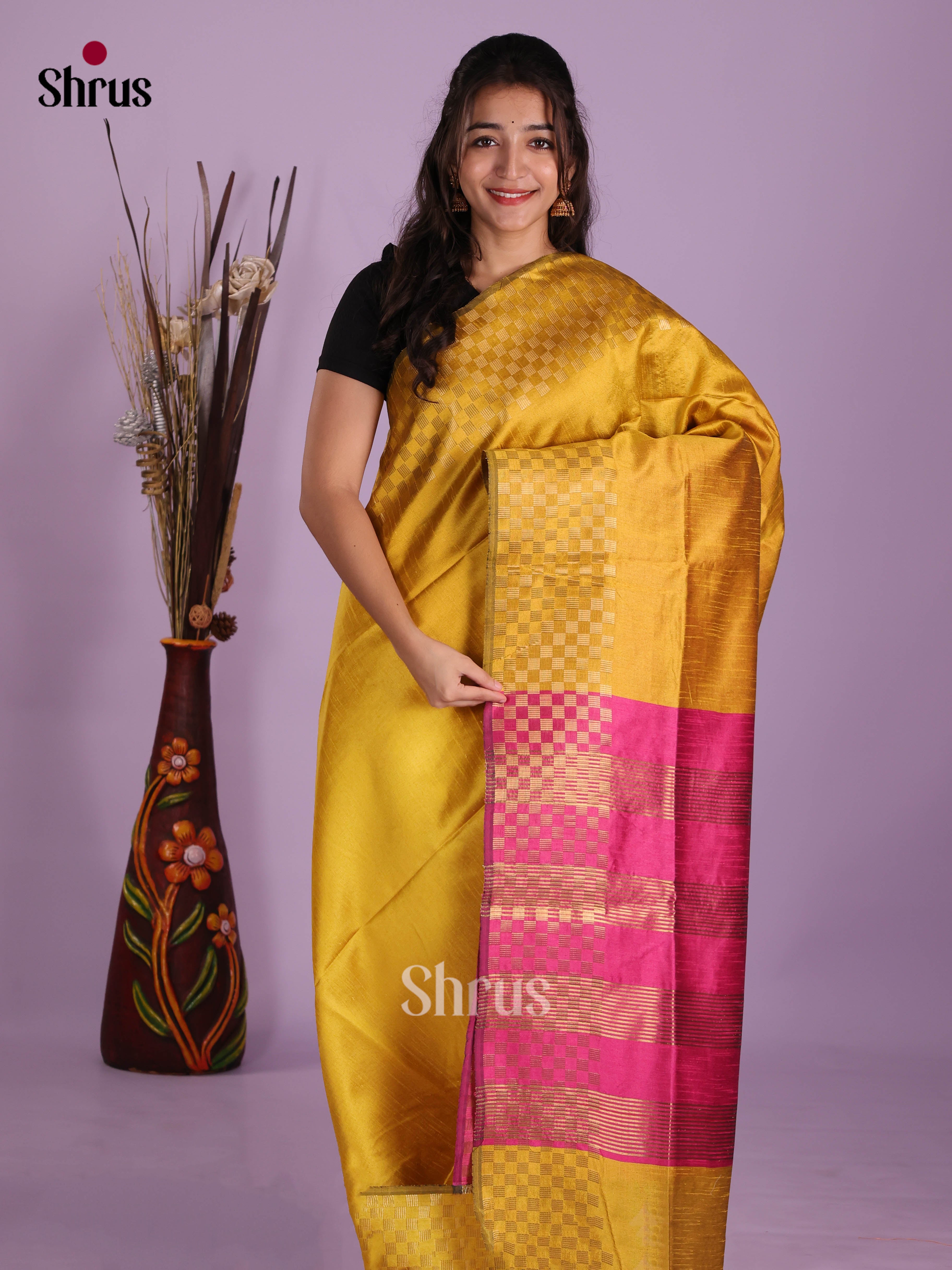 DKS05075 - Semi Rawsilk Saree