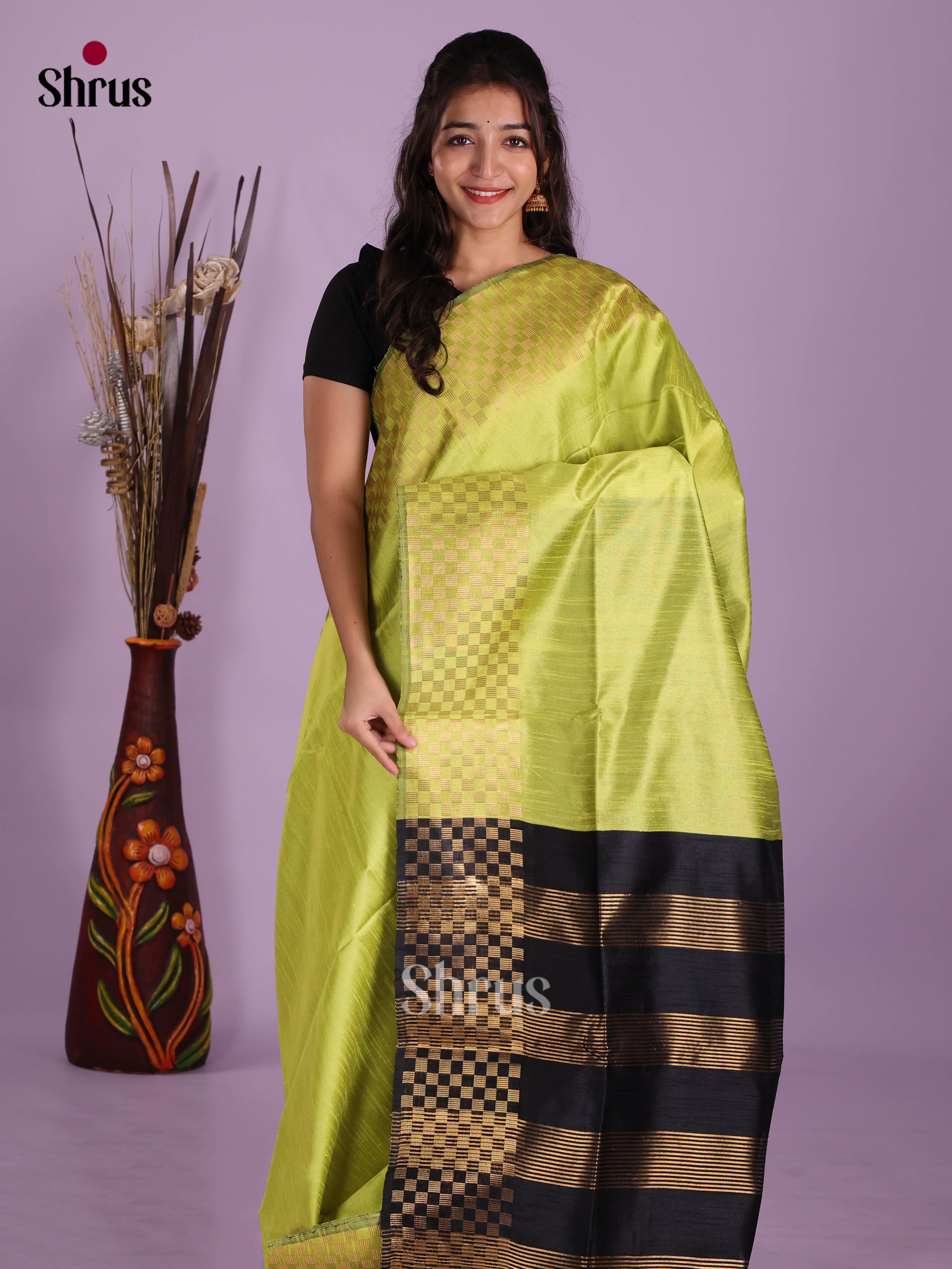 DKS05078 - Semi Rawsilk Saree