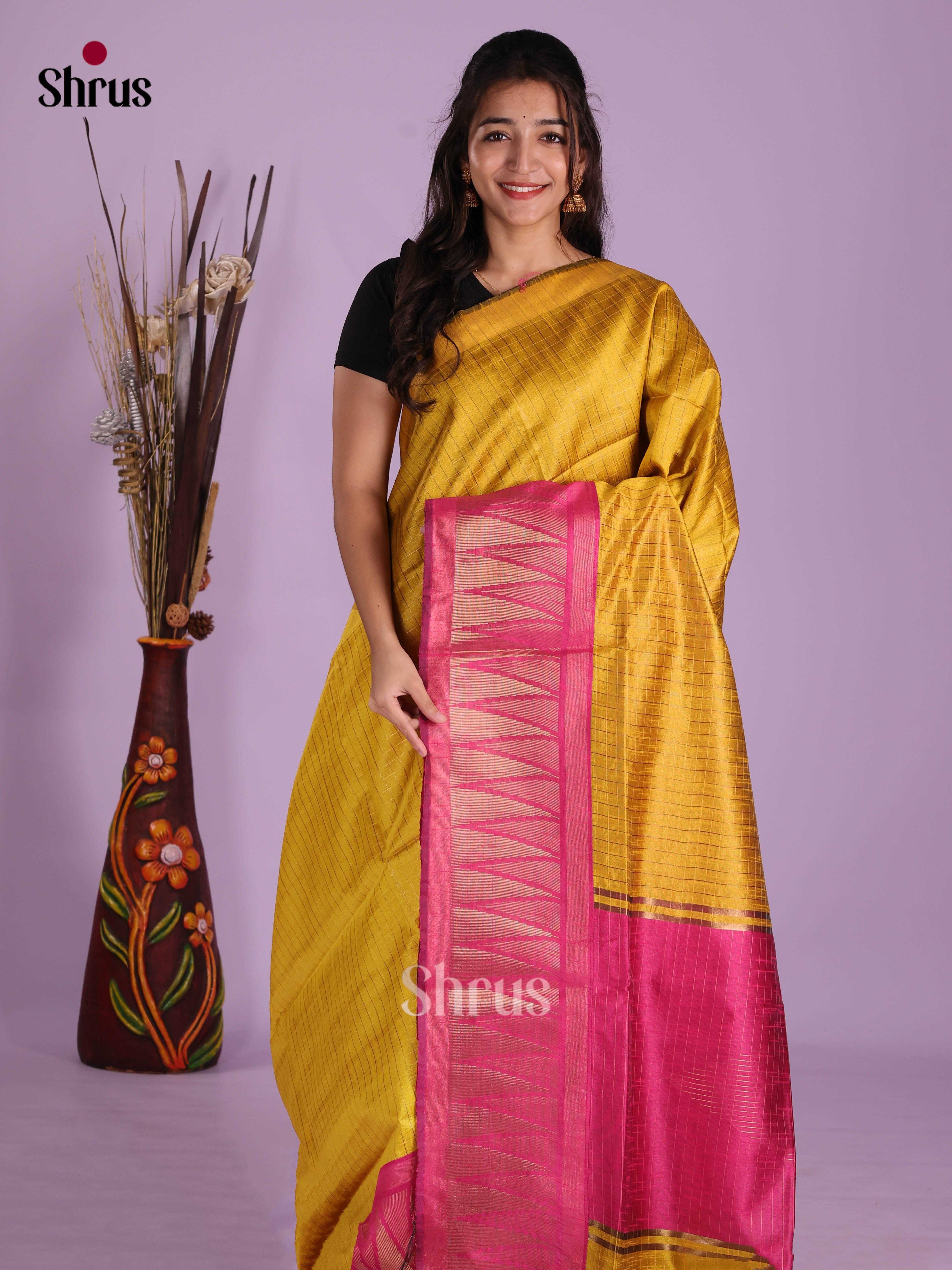 DKS05112 - Semi Rawsilk Saree