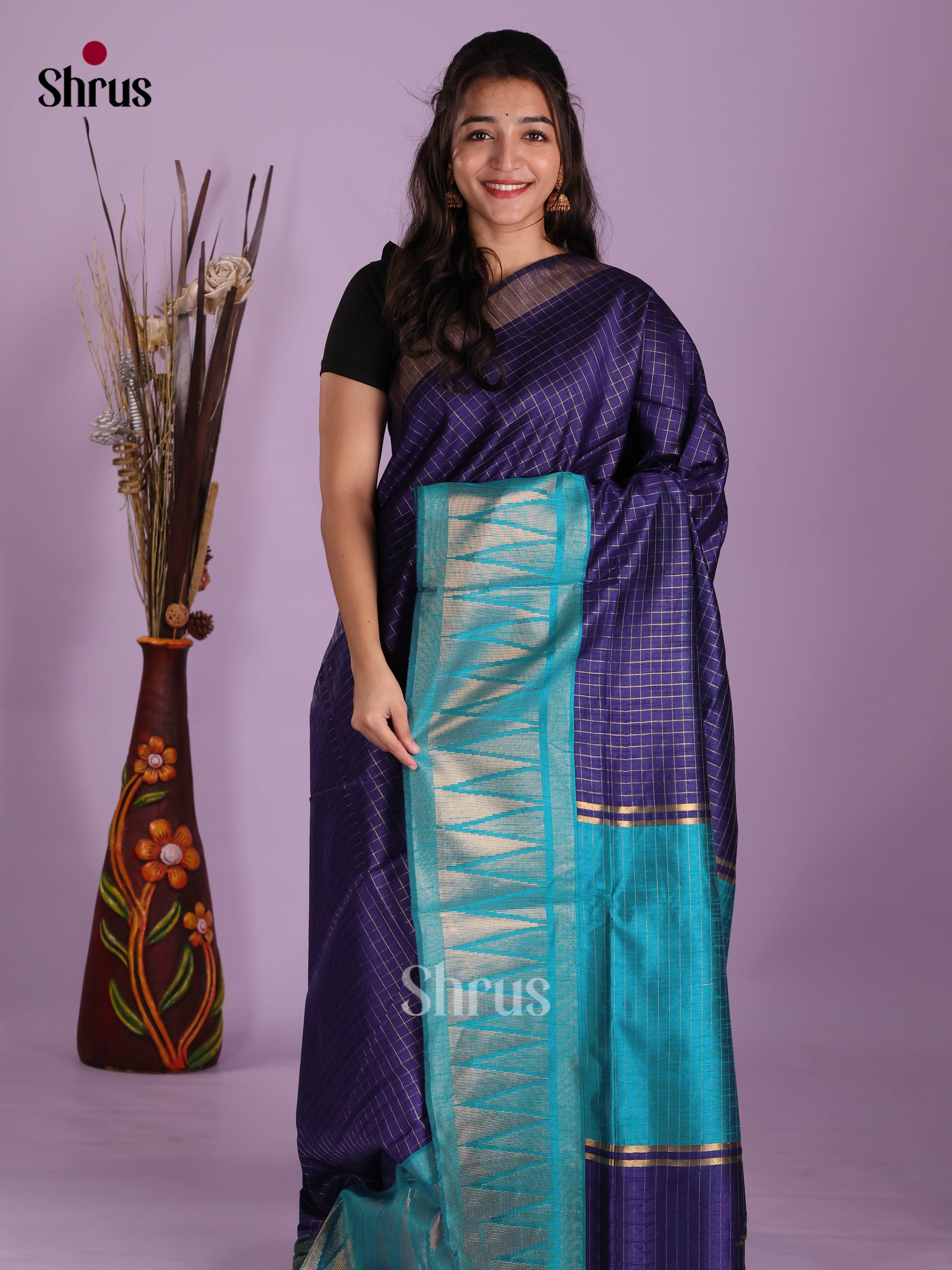 DKS05113 - Semi Rawsilk Saree