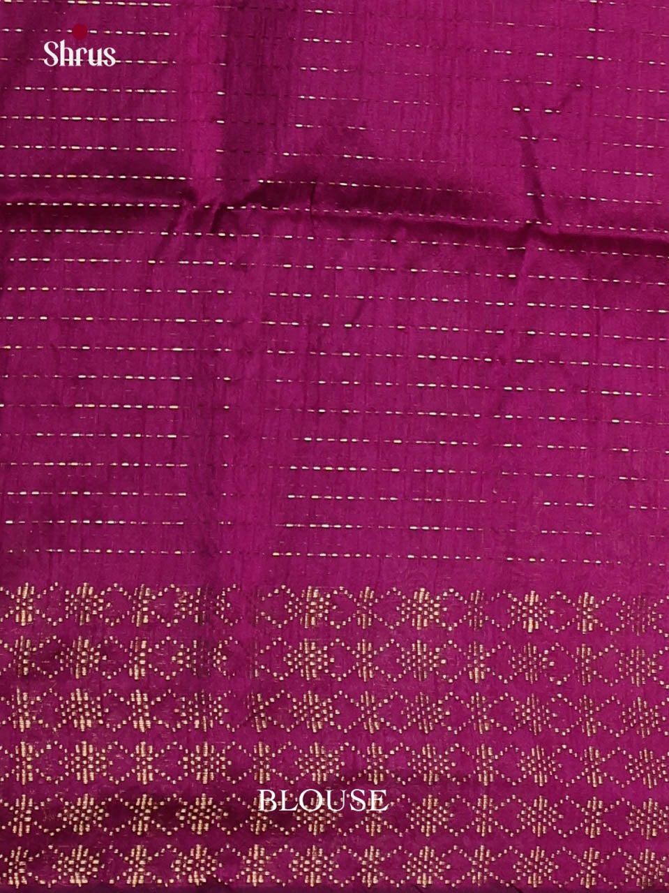DKS05175 - Semi Rawsilk Saree - Shop on Shrus.com