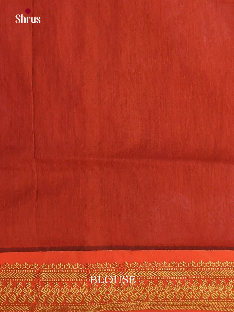Violet & Brick - Kalyani Cotton Saree - Shop on Shrus.com