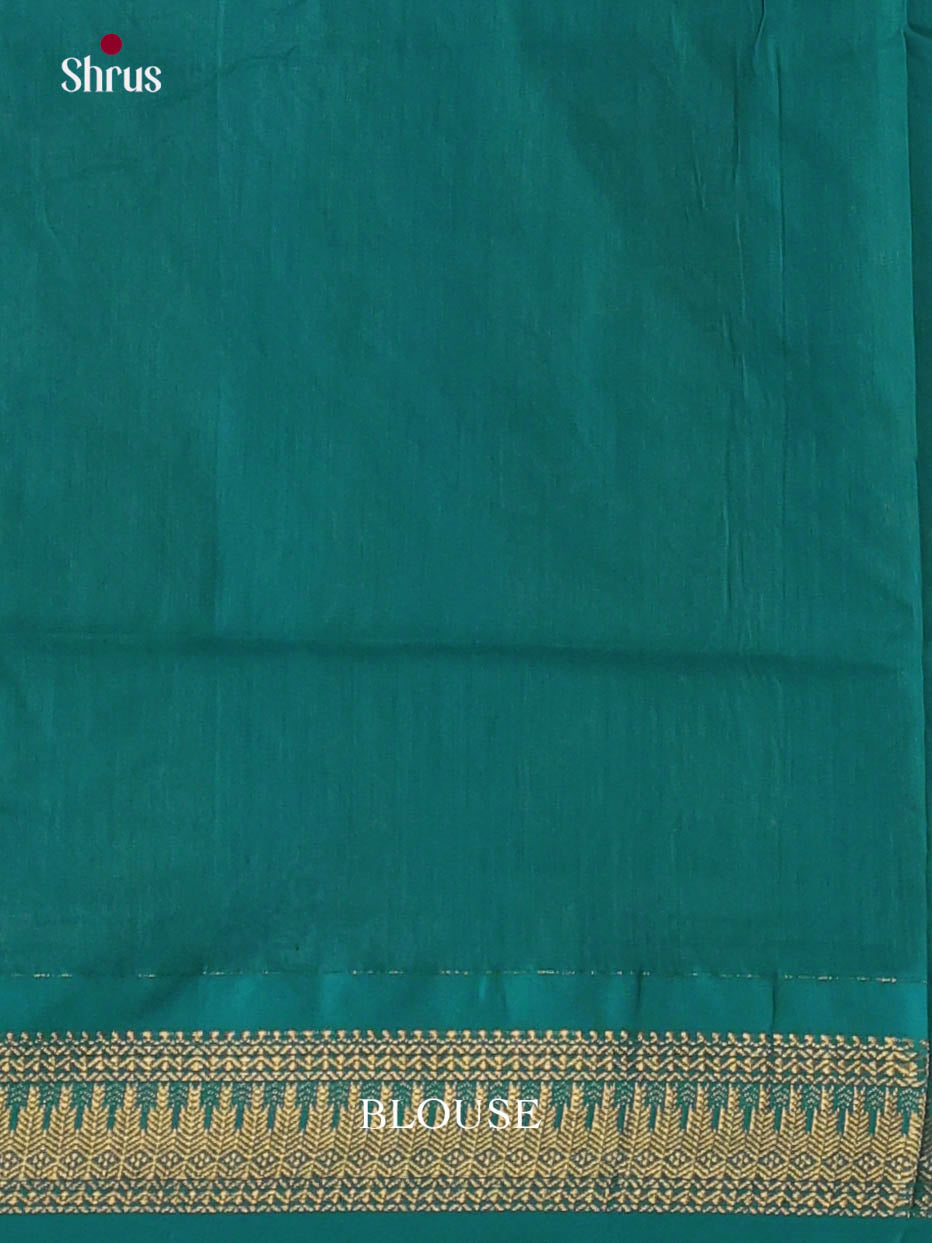 Sandal & Green - Kalyani Cotton Saree