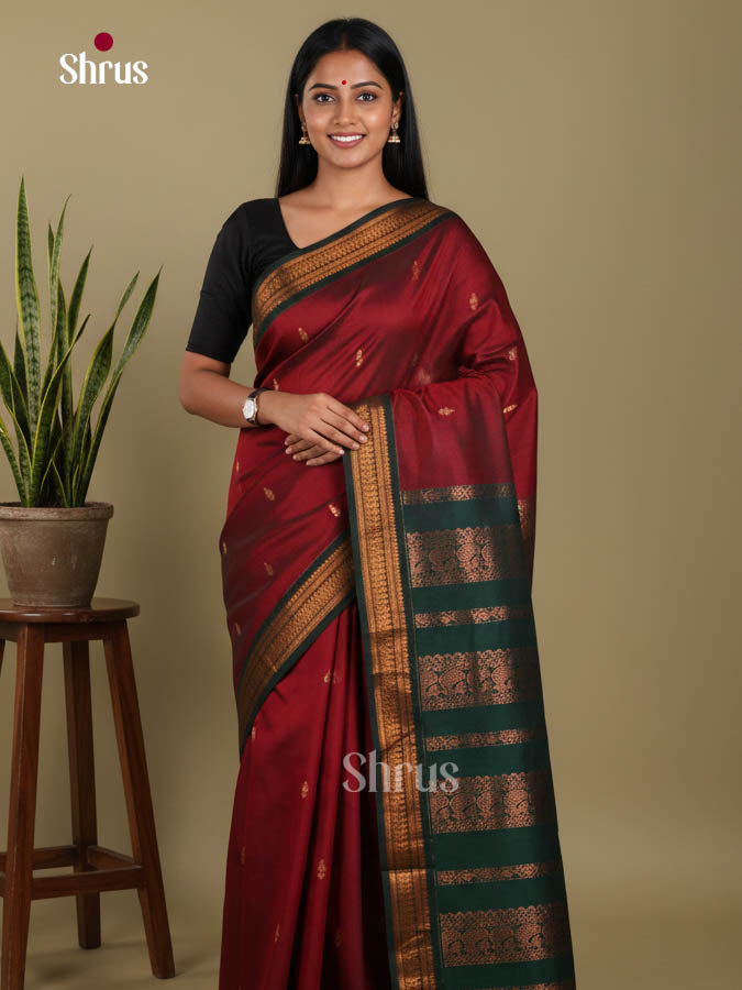 DKS06008 - Kalyani Cotton Saree - Shop on Shrus.com