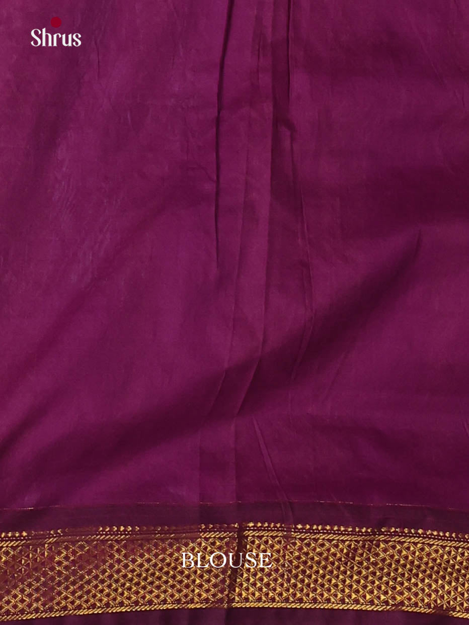 Green & Purple- Kalyani Cotton Saree