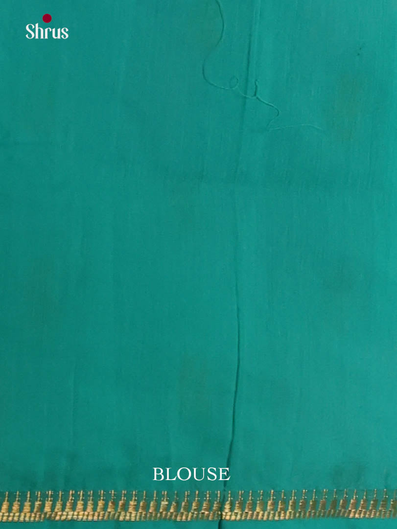 Mehandi Green & Green - Semi Maheshwari Saree