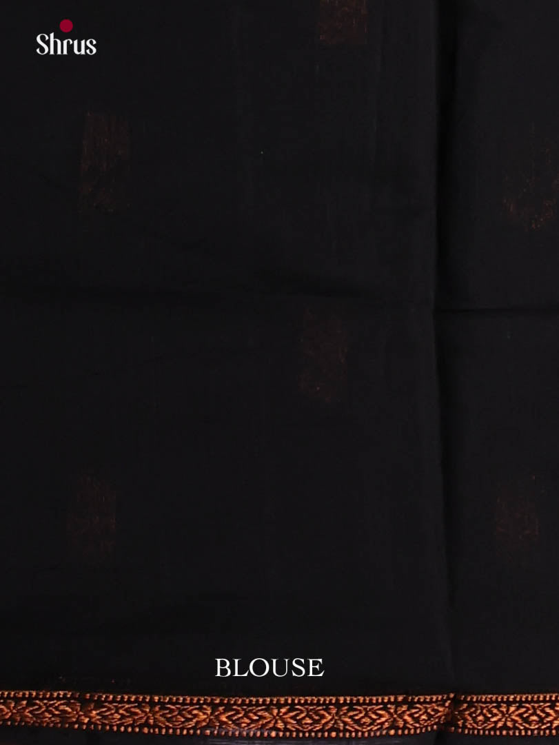 Brown - Semi Maheshwari Saree