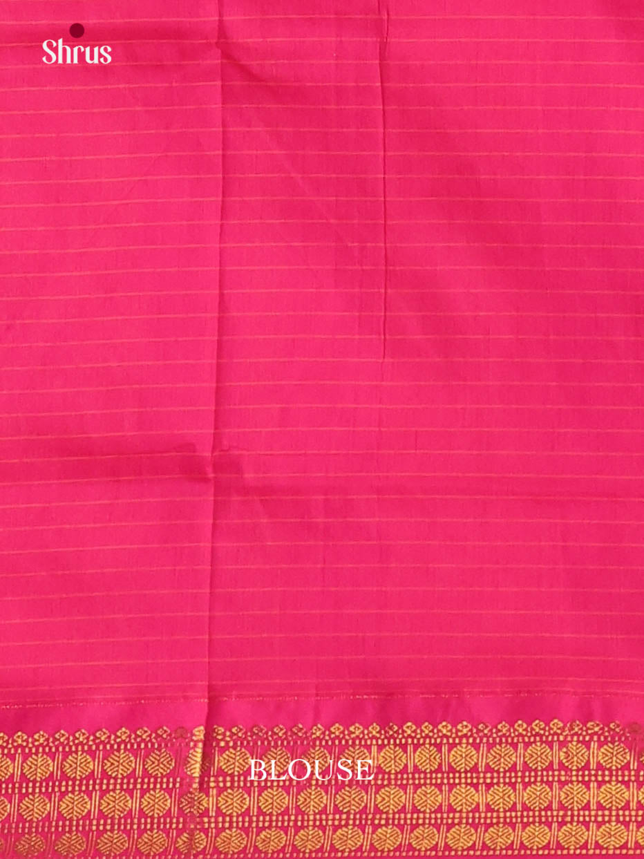 Peach & Pink- Kalyani Cotton Saree