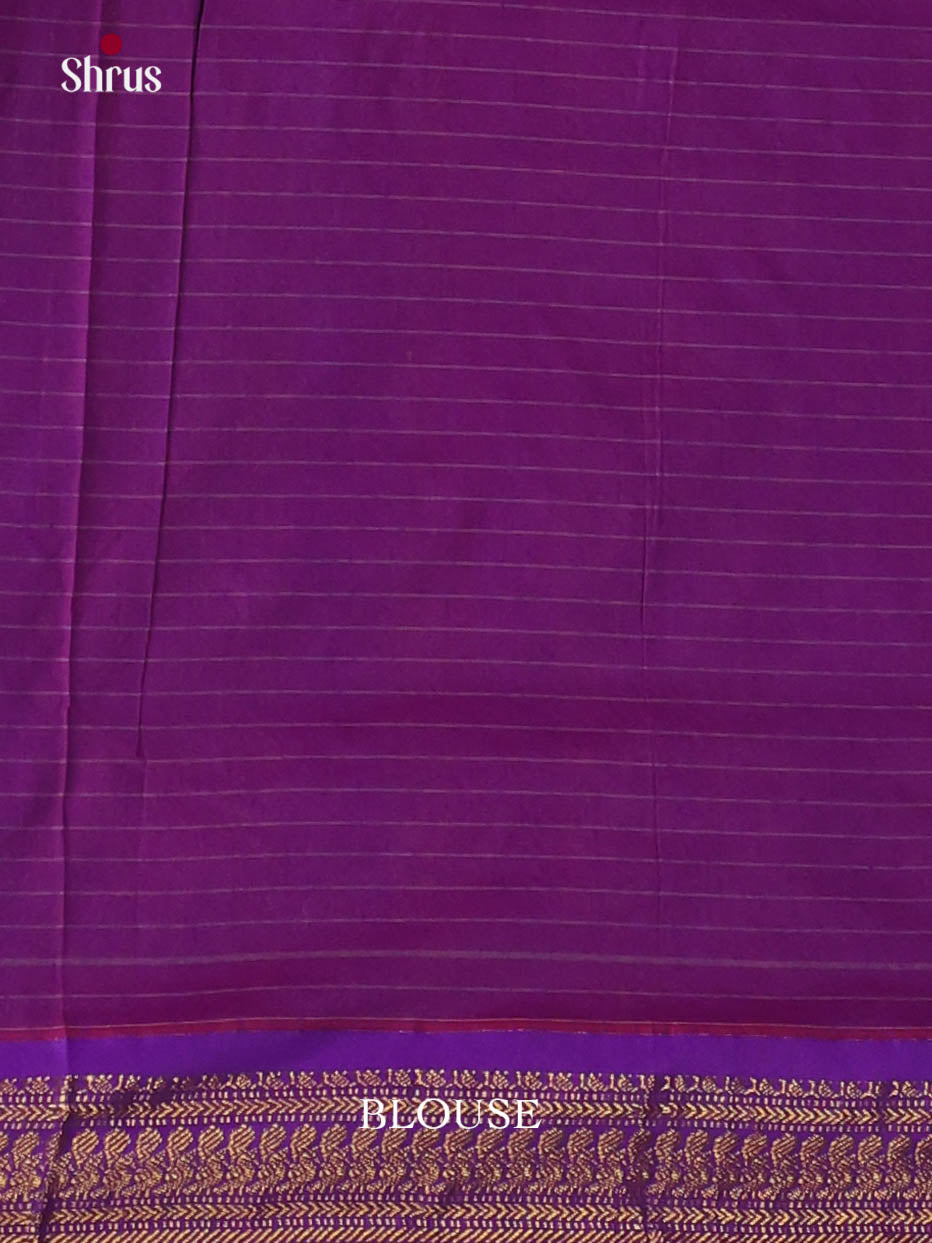 Pink & Purple - Kalyani Cotton Saree