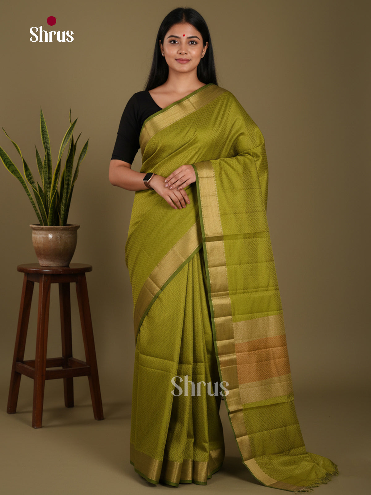 DKS06113 - Semi Rawsilk Saree