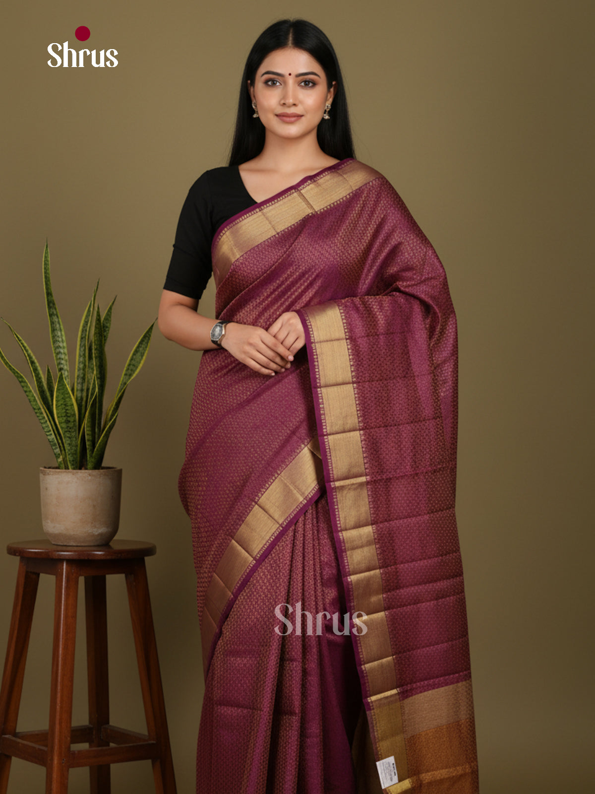 DKS06116 - Semi Rawsilk Saree