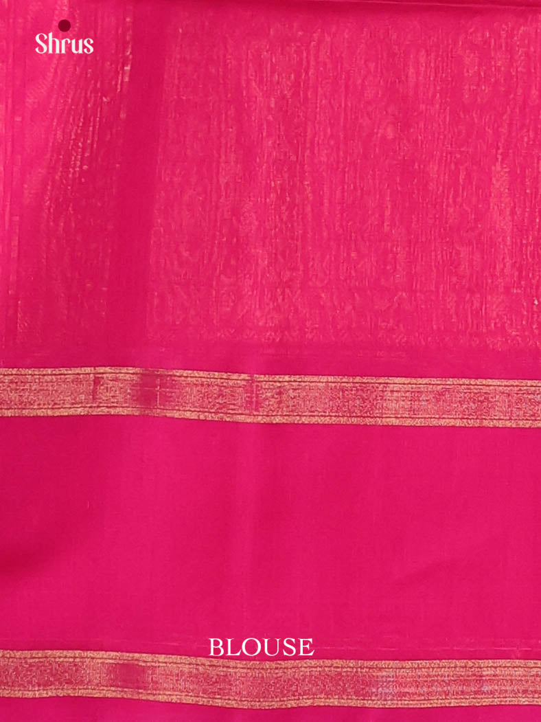Orange & Pink - Timeless Silk Cotton Saree