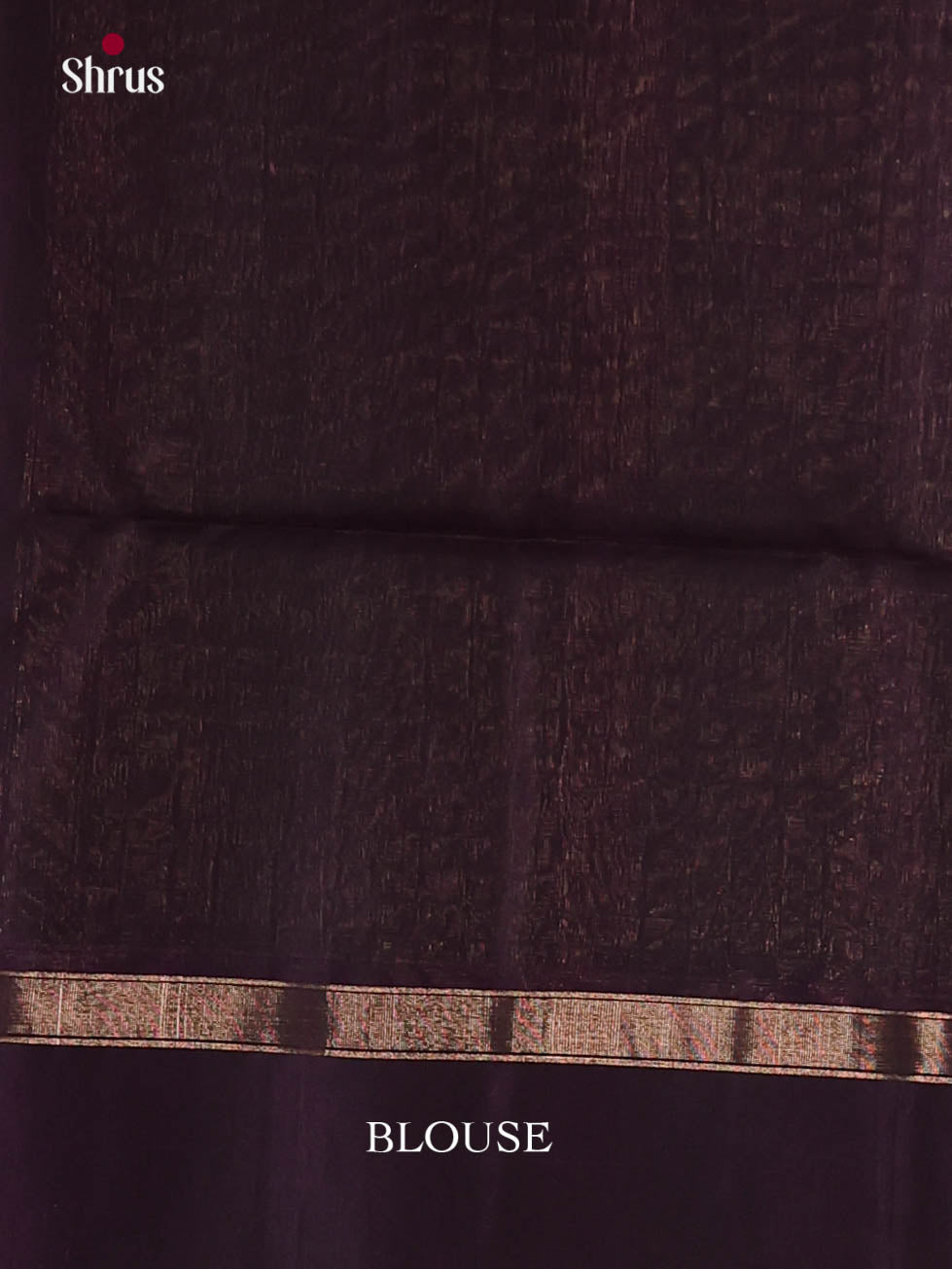 Dark Purple & Violet - Timeless Silk Cotton Saree - Shop on Shrus.com