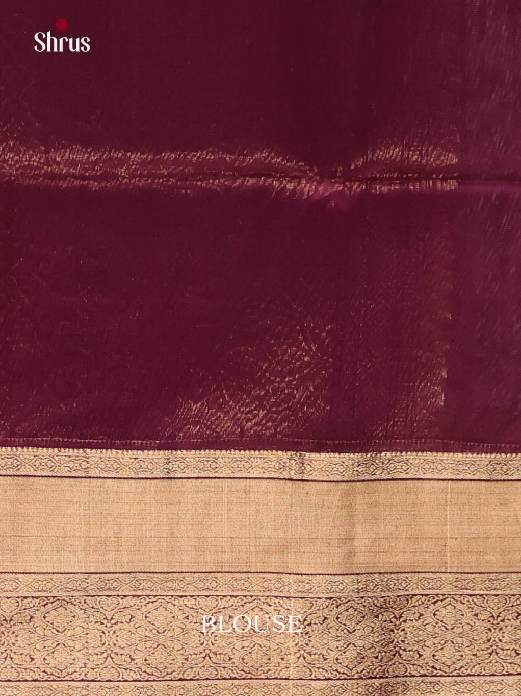Maroon(Single Tone)- Timeless Silk Cotton Saree - Shop on Shrus.com