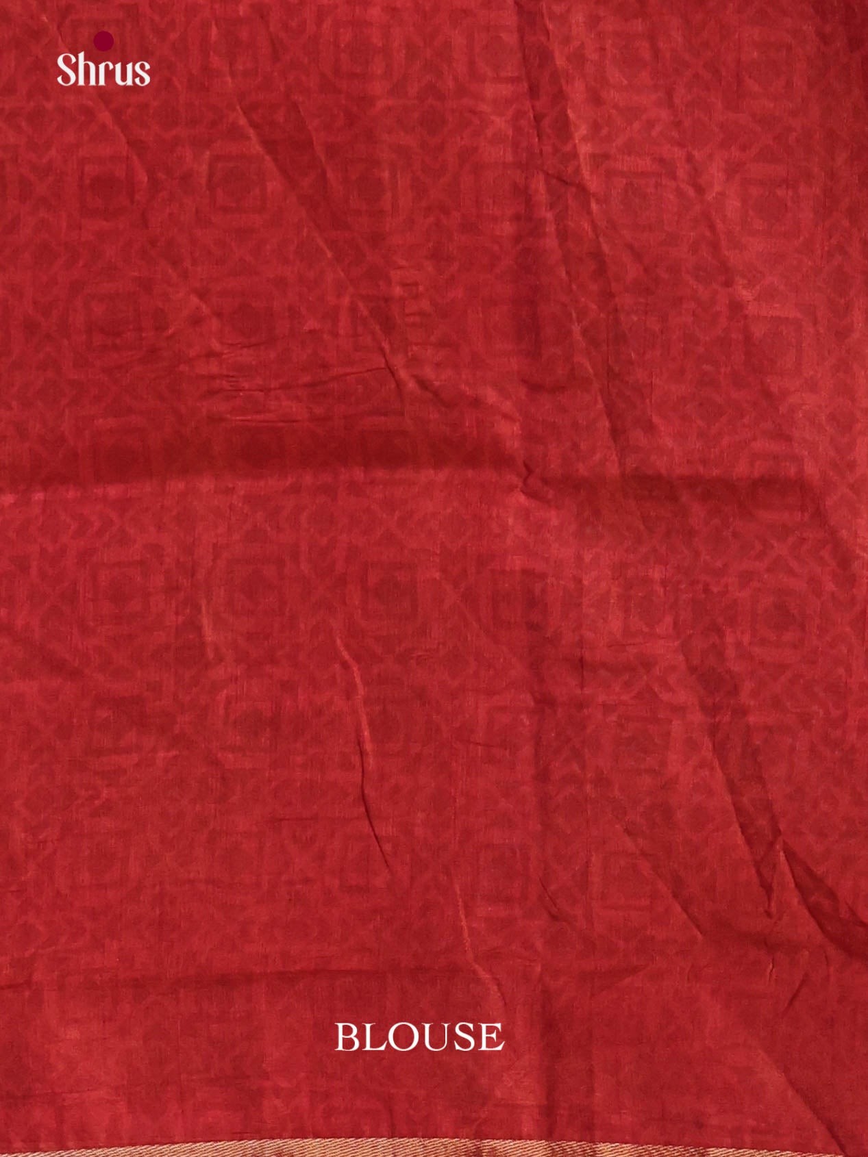 Mustard & Maroon- Semi Patola Saree