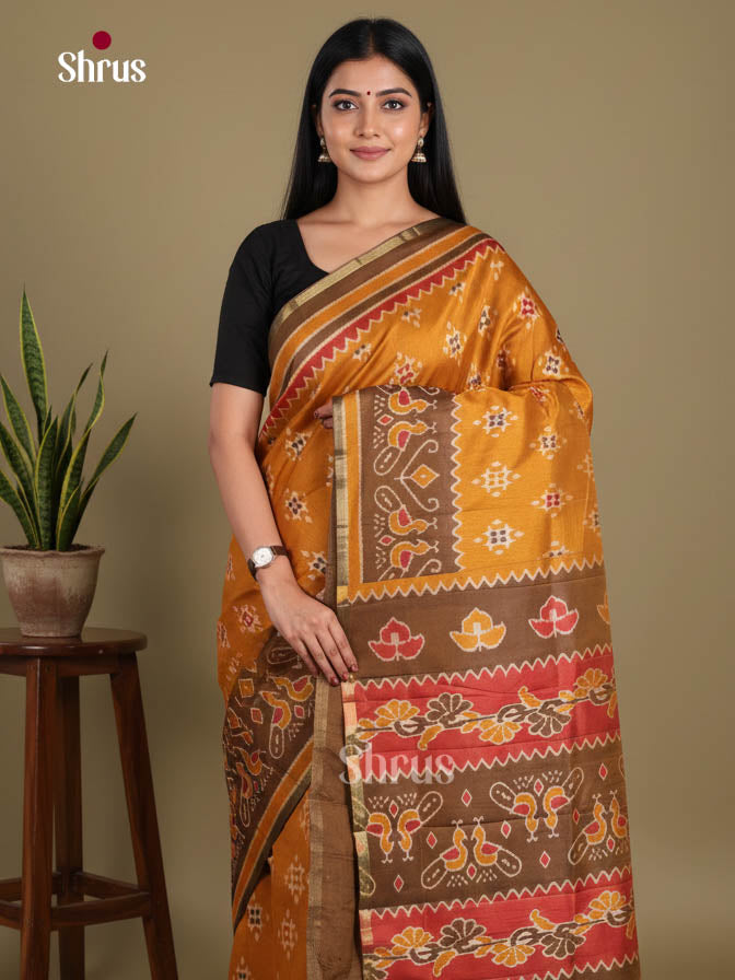 DKS07006 - Semi Patola Saree