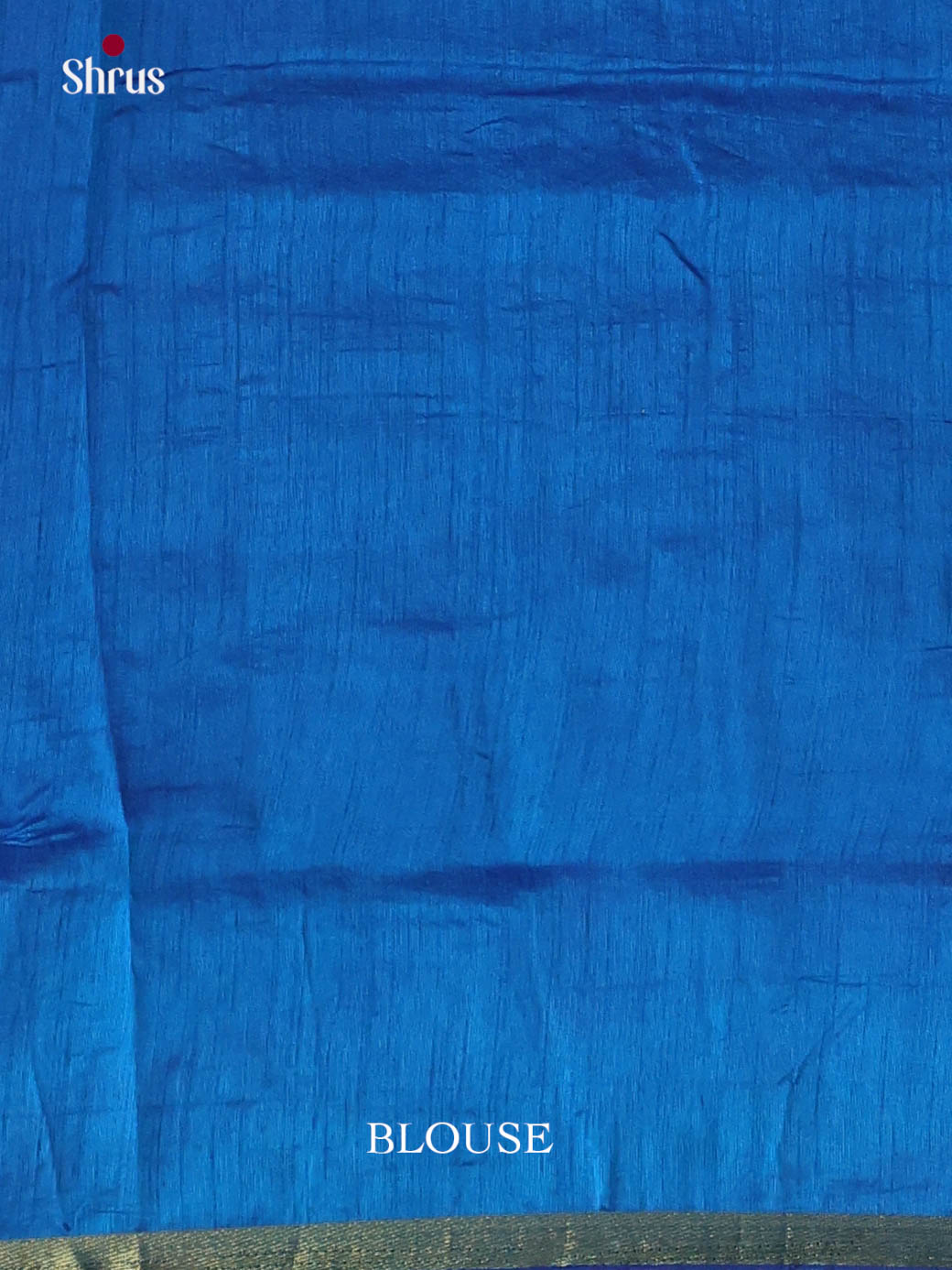 Blue - Semi Patola Saree