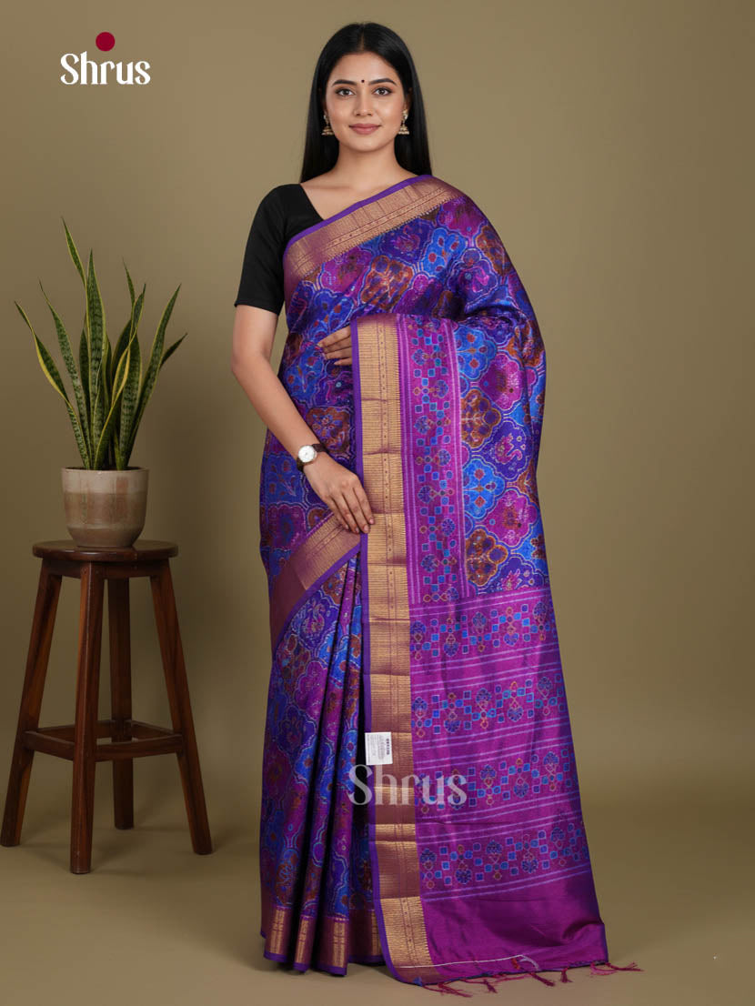 DKS07044 - Semi Patola Saree