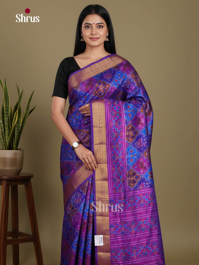 DKS07044 - Semi Patola Saree
