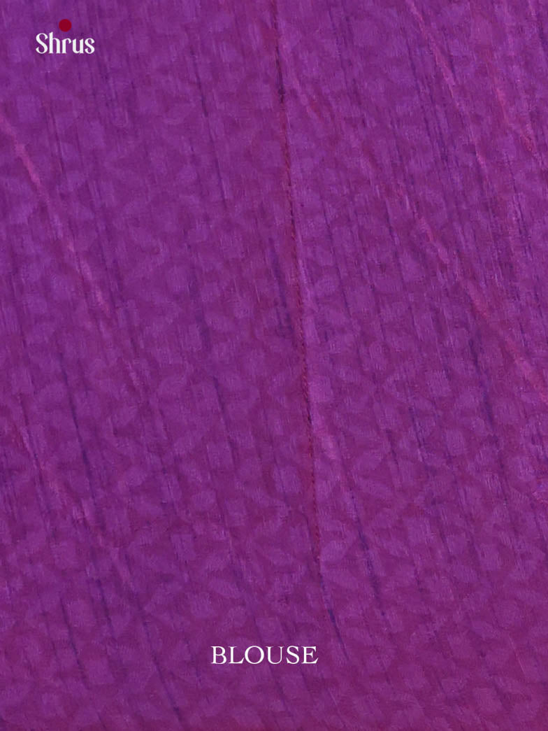 Pink & Purple - Semi Patola Saree