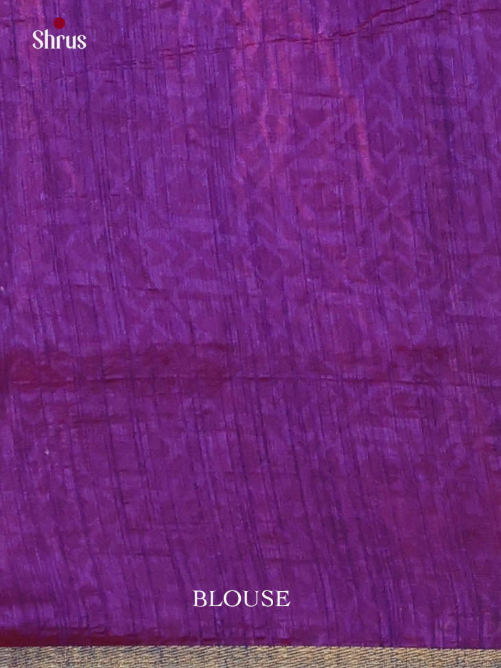Pink & Purple- Semi Patola Saree
