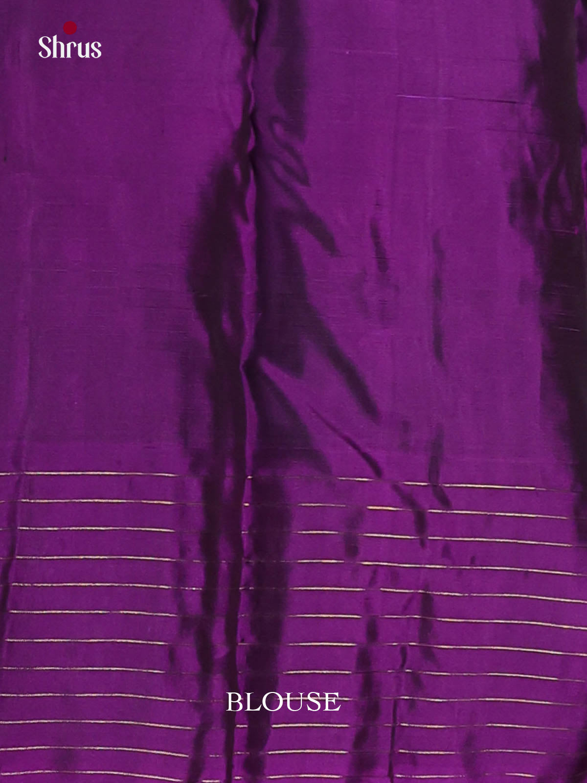Blue & Violet - Softsilk-halfpure Saree