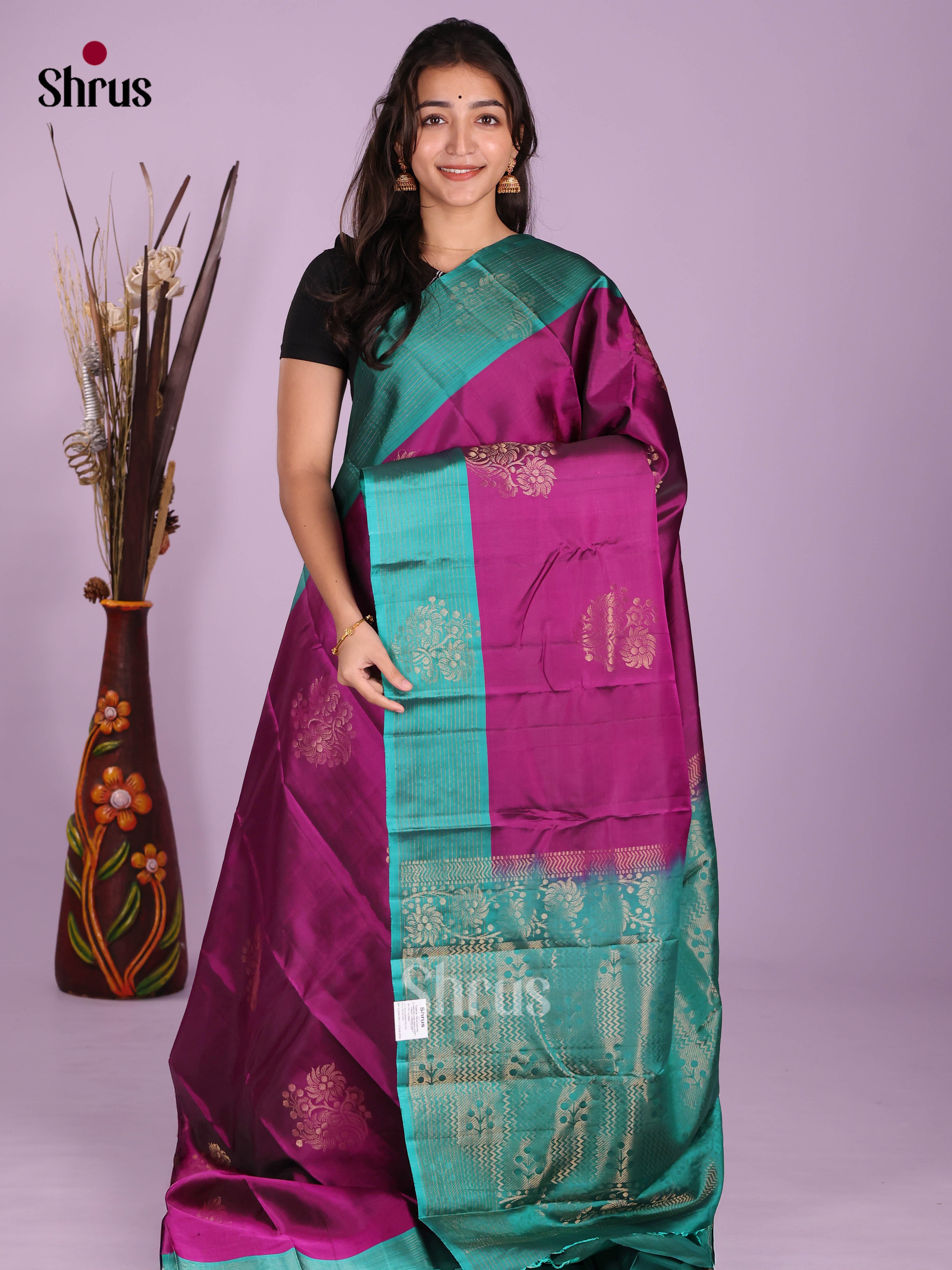 DKS08106 - Softsilk-halfpure Saree