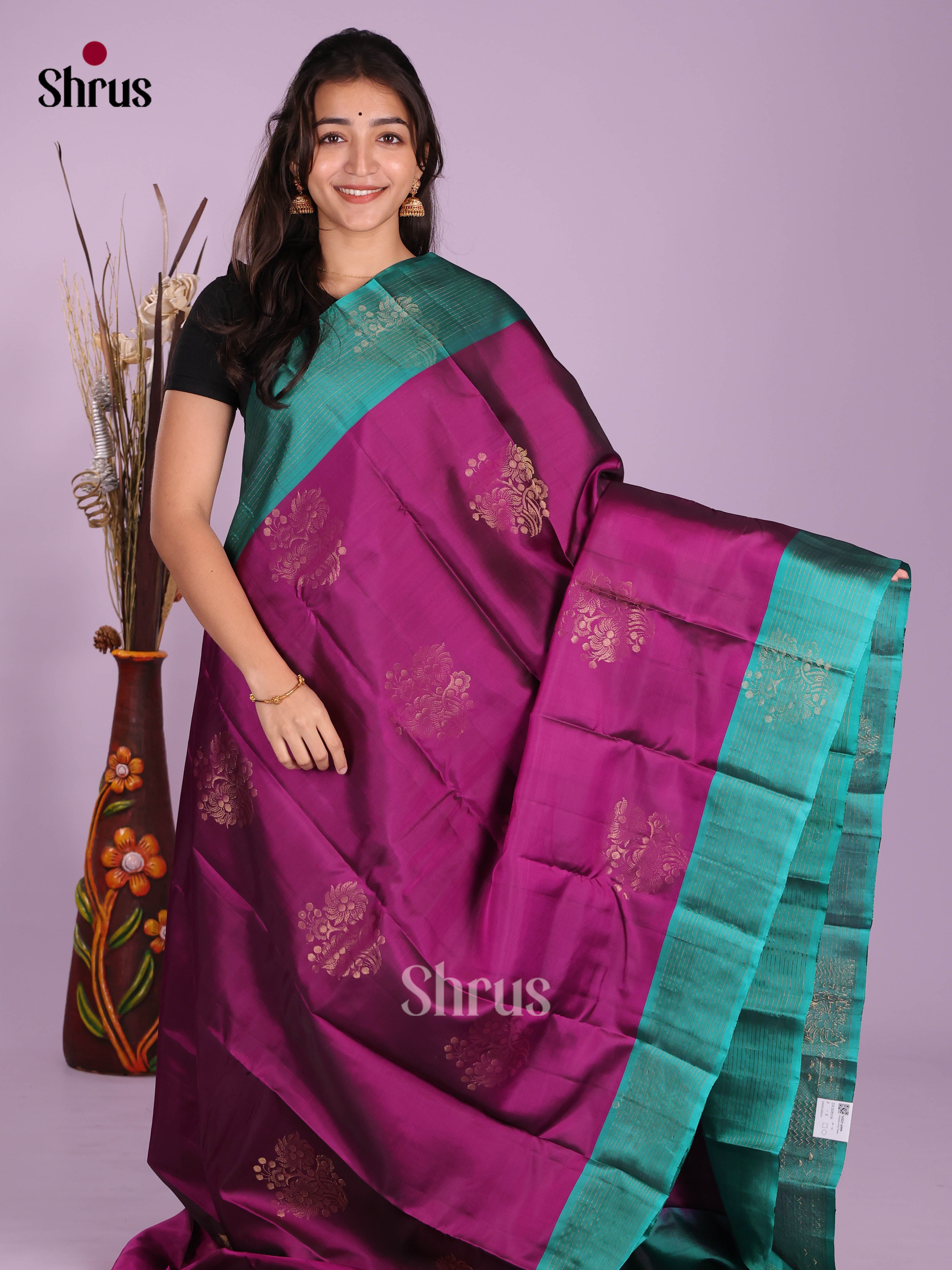 DKS08106 - Softsilk-halfpure Saree