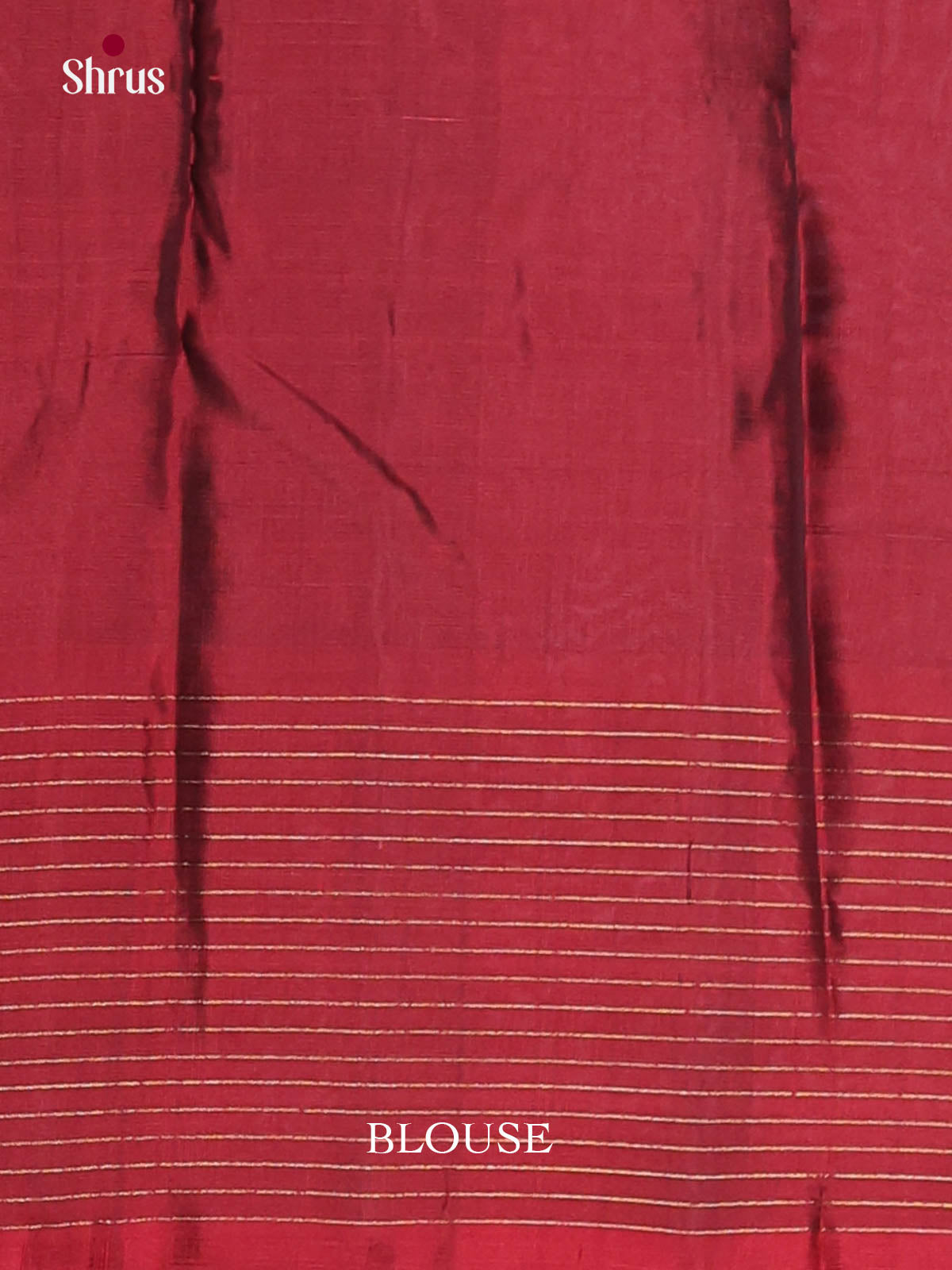 blue & Maroon - Softsilk-halfpure Saree