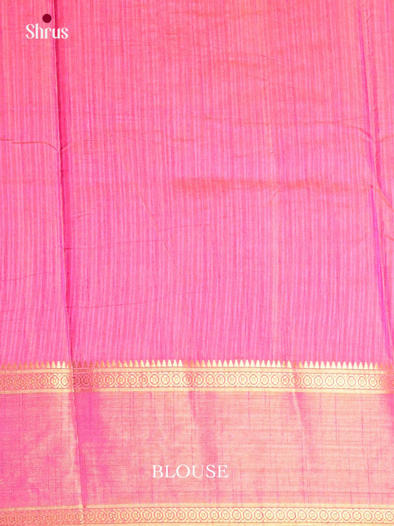Brown & Orangish Pink - Semi Patola Saree