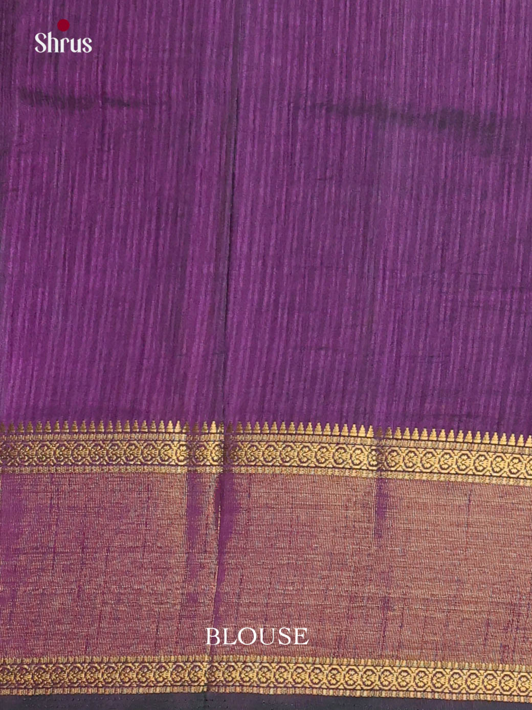 Green & Purple - Semi Patola Saree