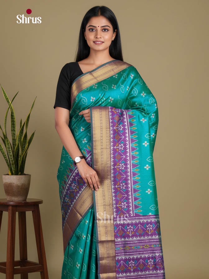 DKS08165 - Semi Patola Saree