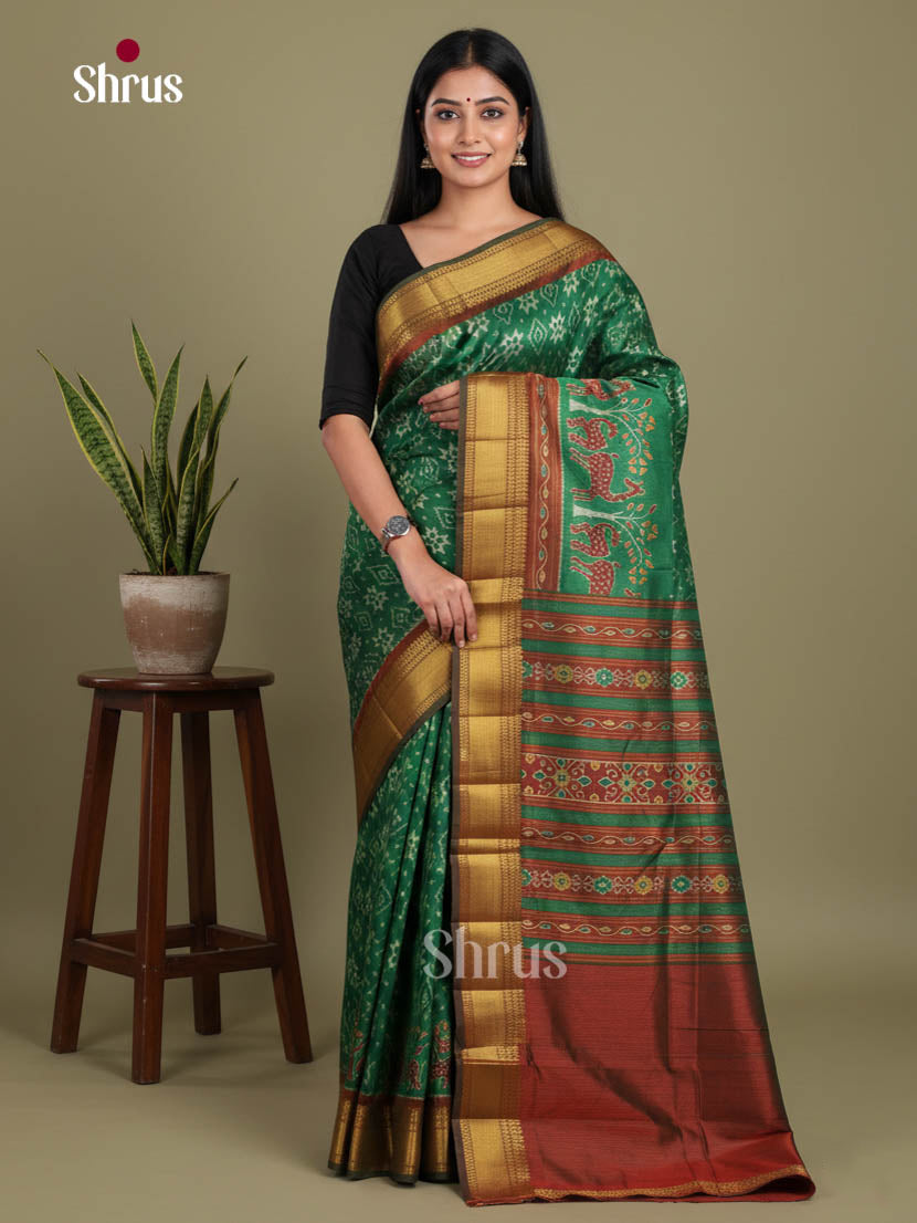 DKS08166 - Semi Patola Saree