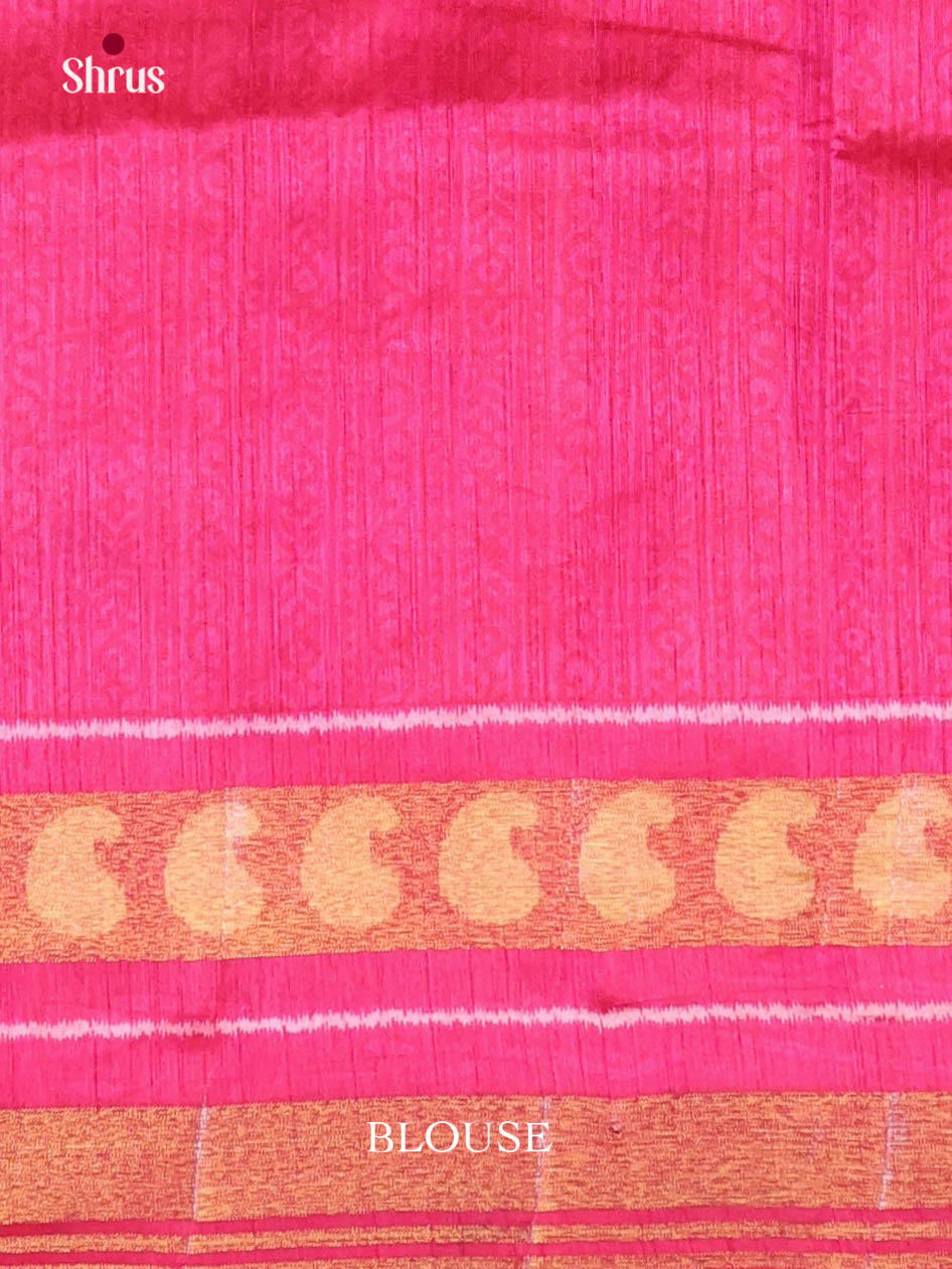 Purple & Pink - Semi Patola Saree