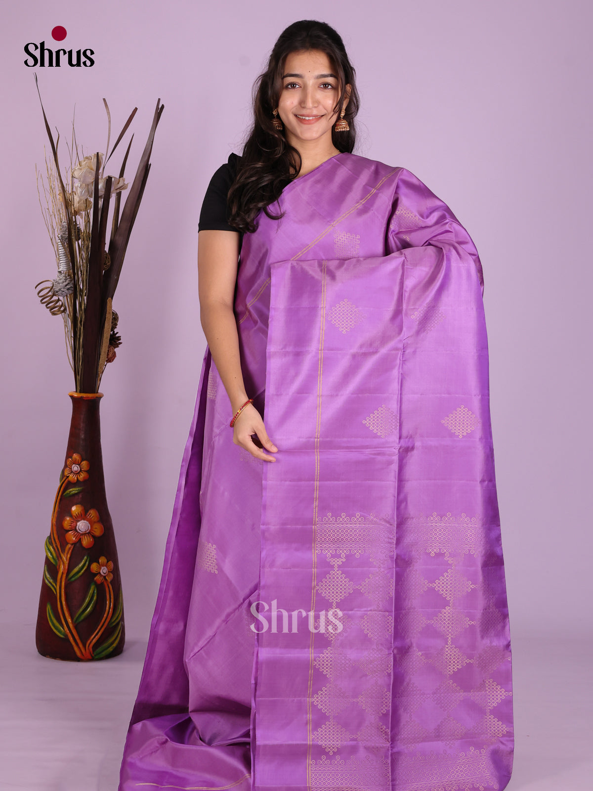 DKS08209 - Soft Silk (HR) Saree