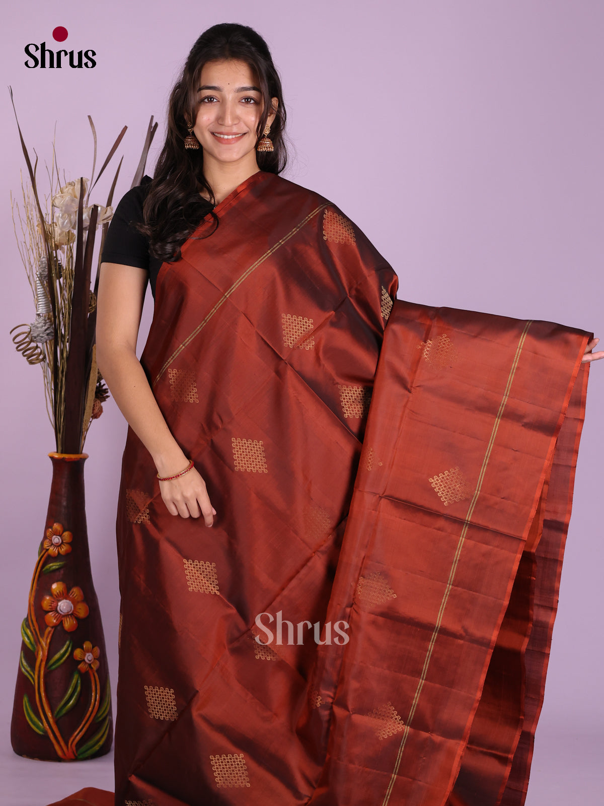 DKS08211 - Soft Silk (HR) Saree - Shop on Shrus.com