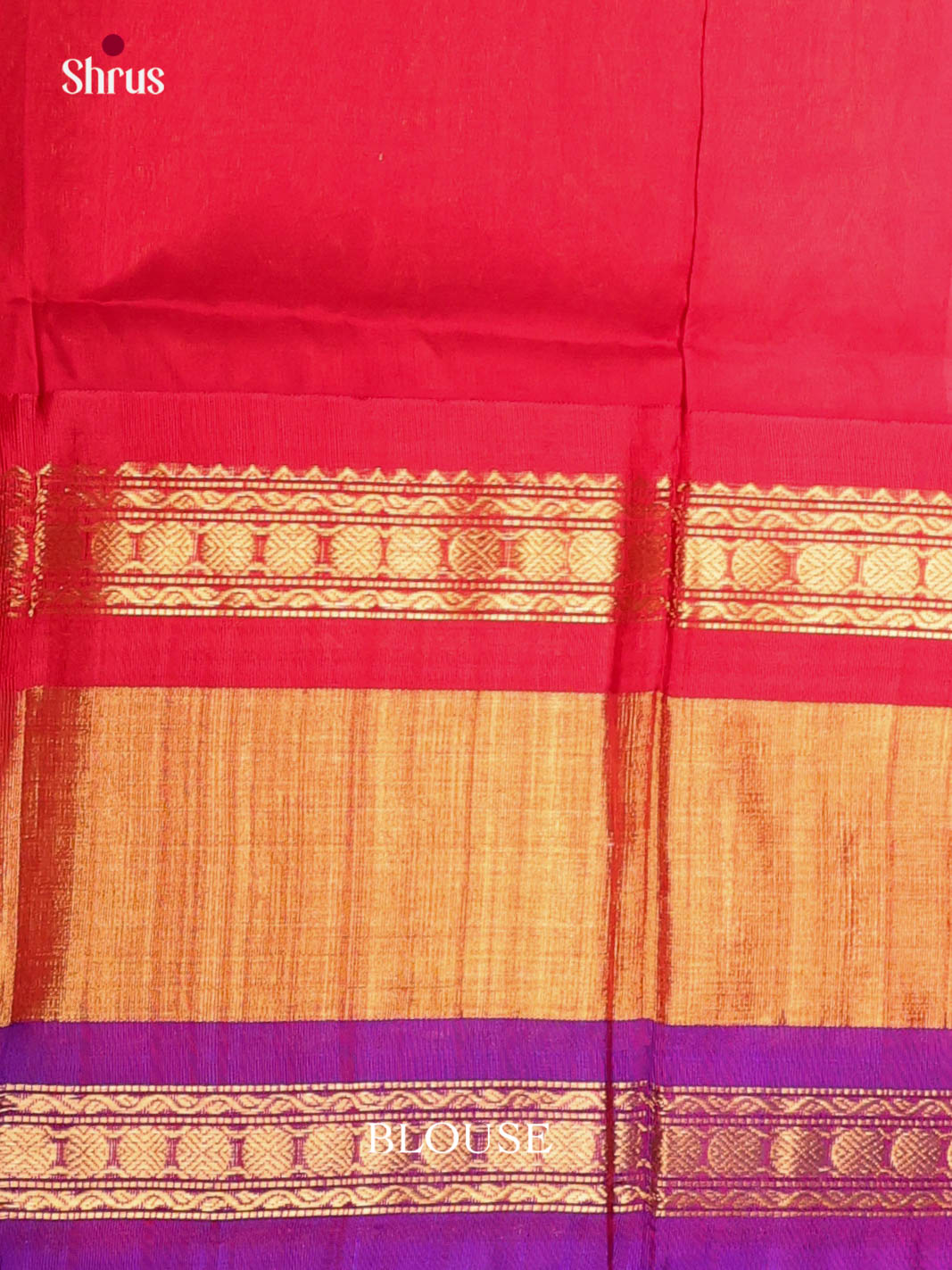 DKS08236 - Silk Cotton Saree - Shop on Shrus.com