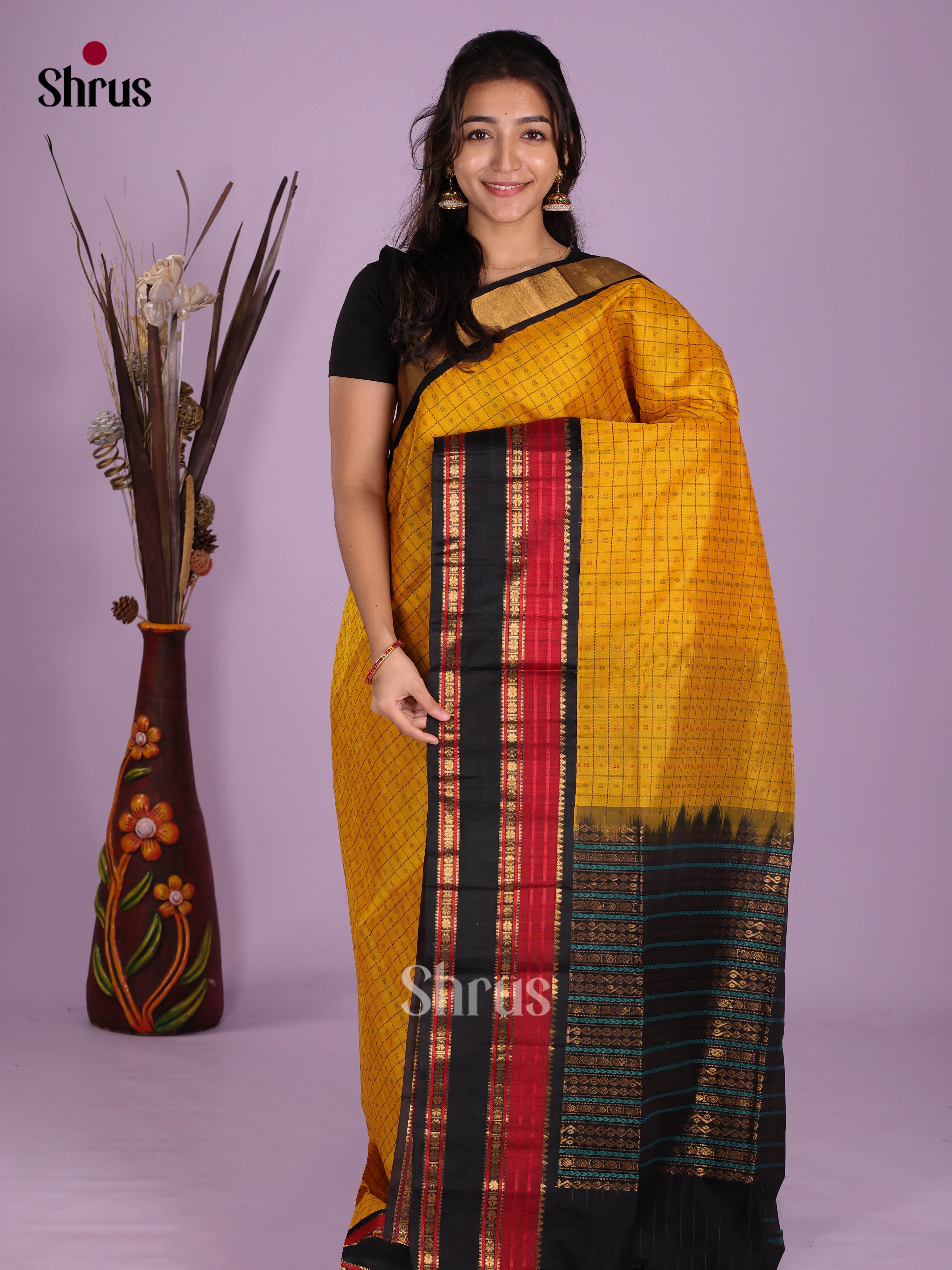 DKS08247 - Silk Cotton Saree