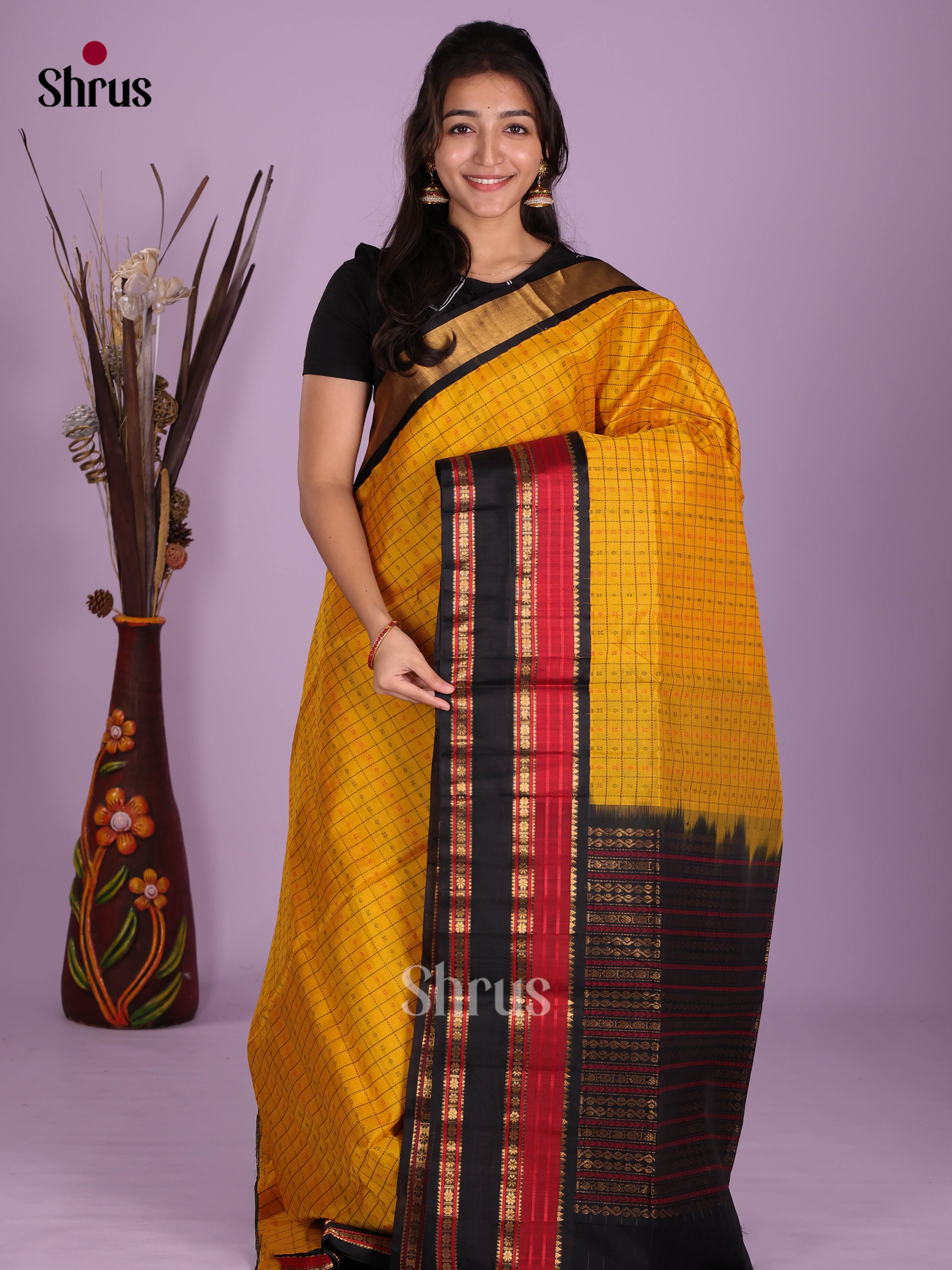 DKS08250 - Silk Cotton Saree