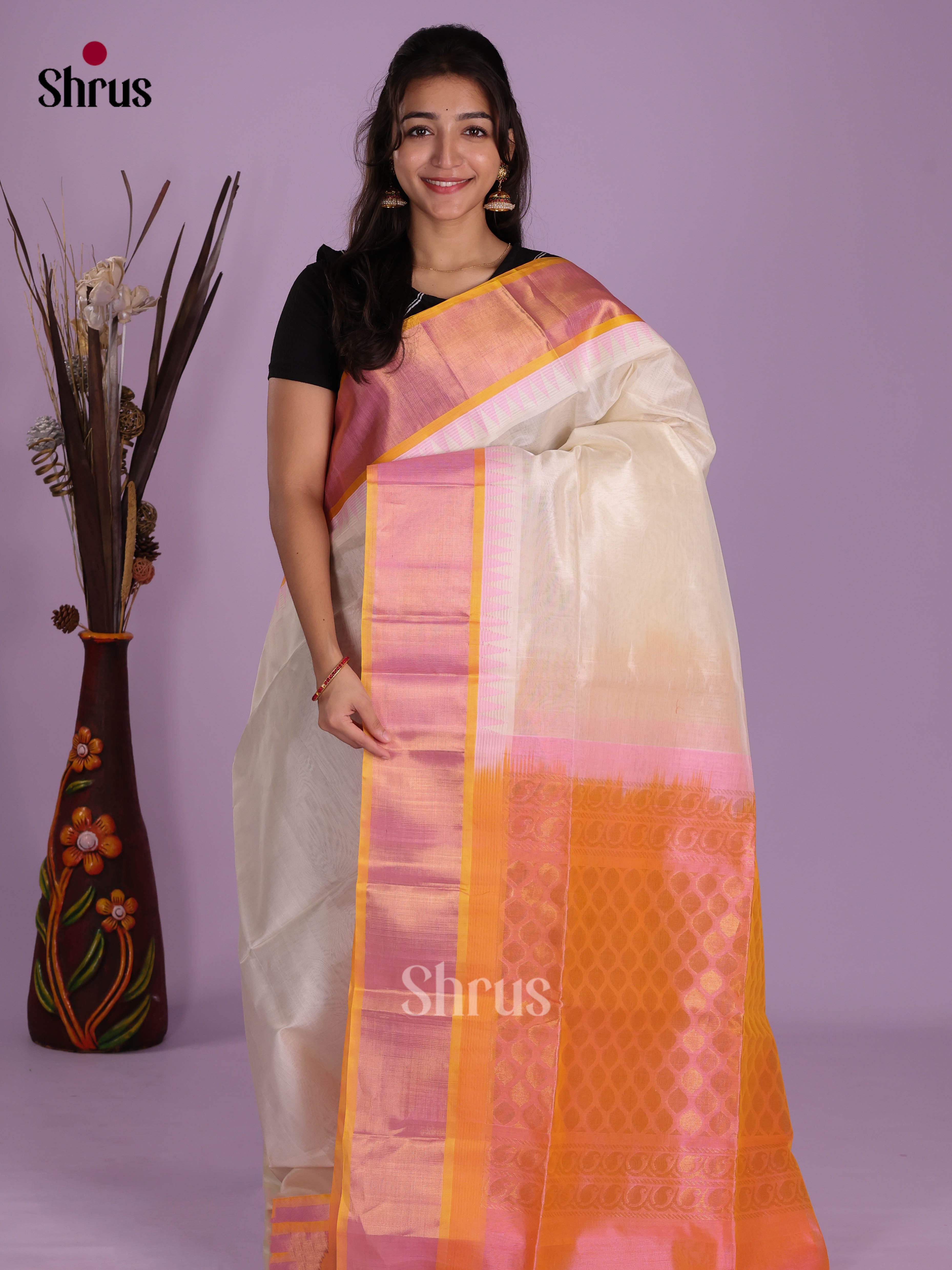 DKS08257 - Silk Cotton Saree