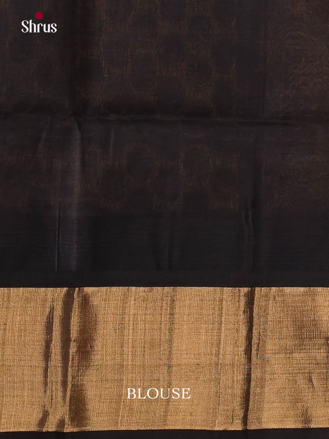 Peach & Black- Silk Cotton Saree