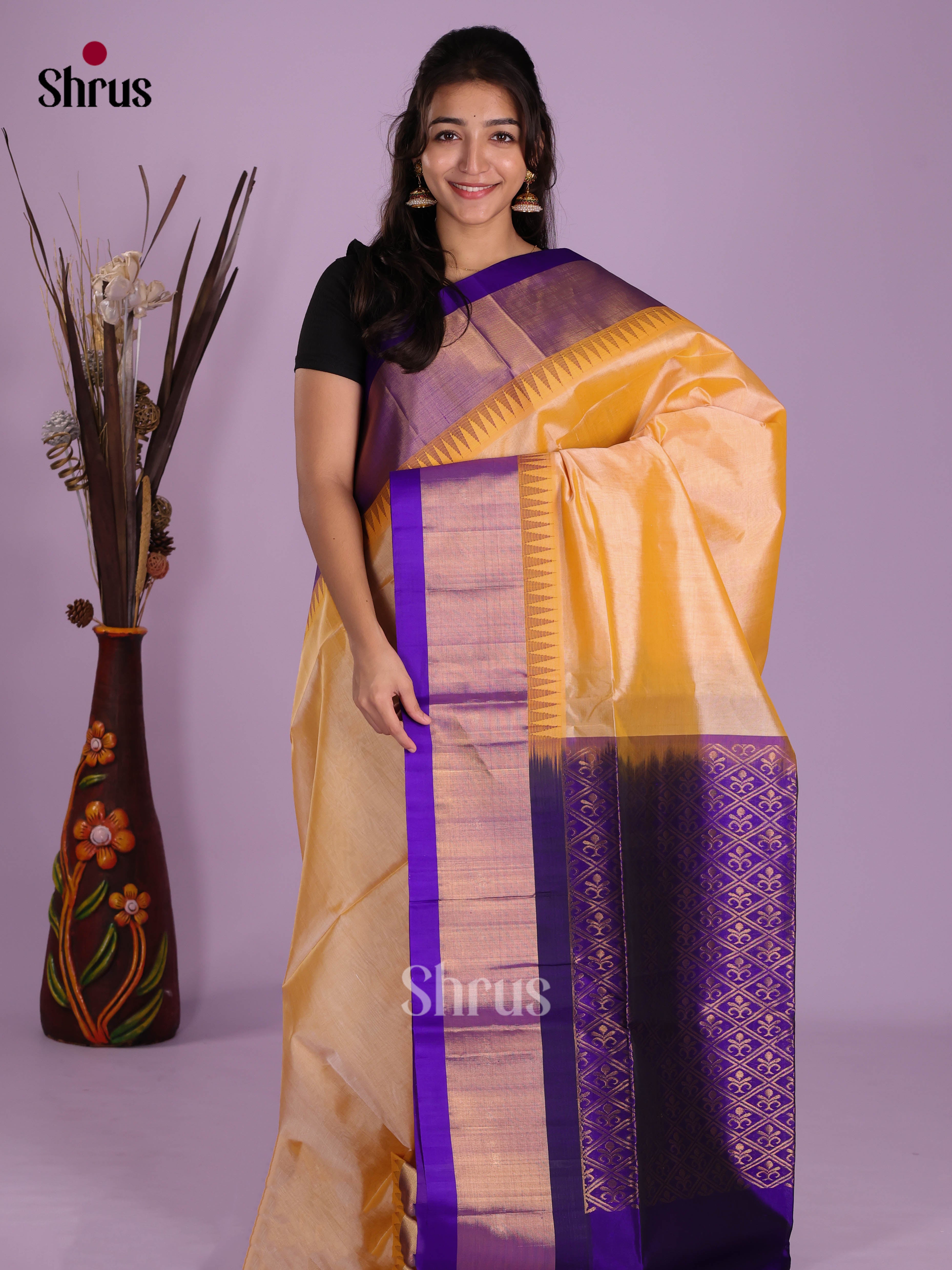 DKS08268 - Silk Cotton Saree