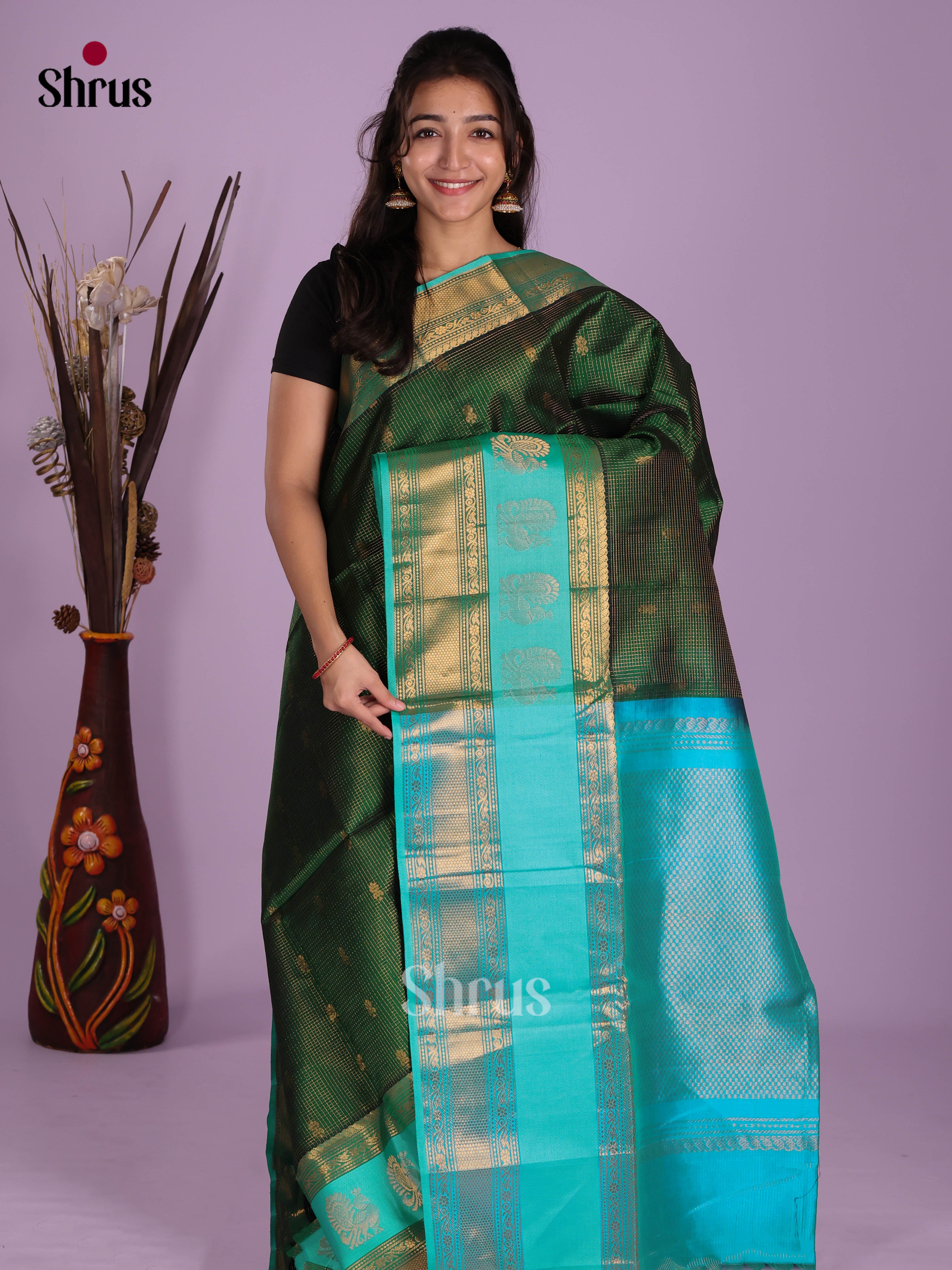 DKS08278 - Silk Cotton Saree